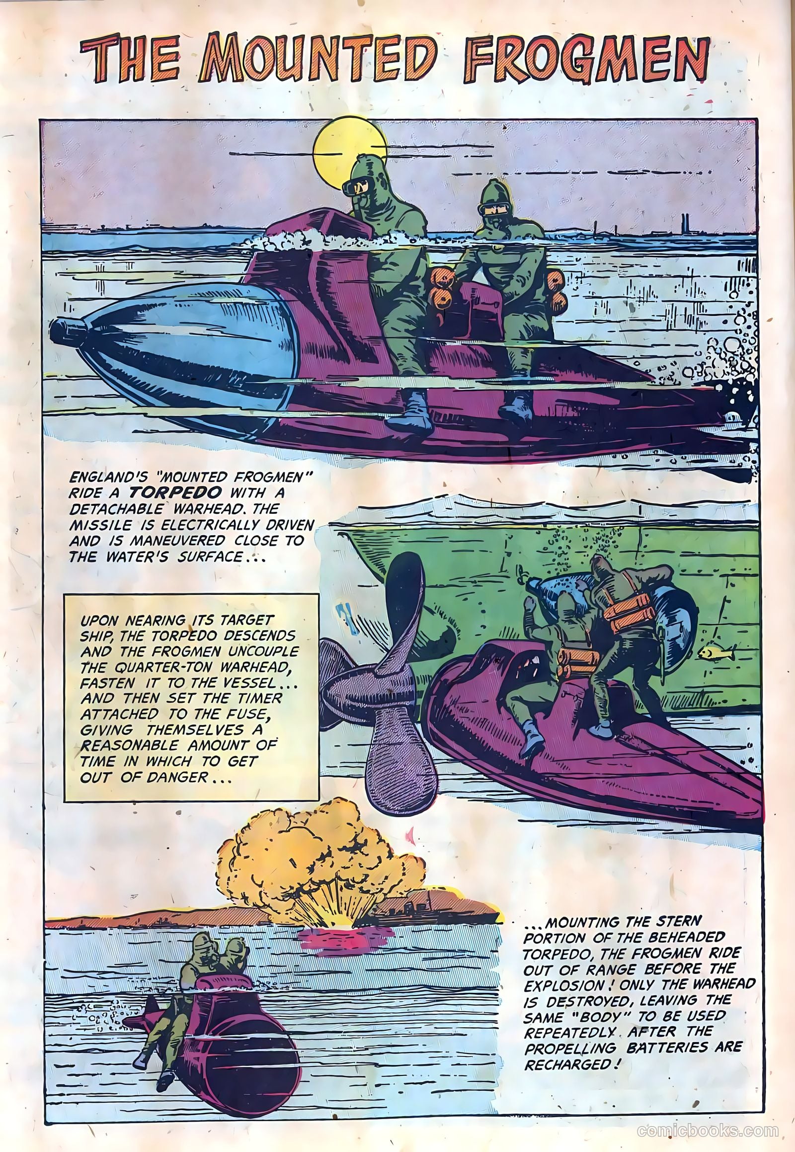 Frogman Comics #3 (1952) — page 14 of 36