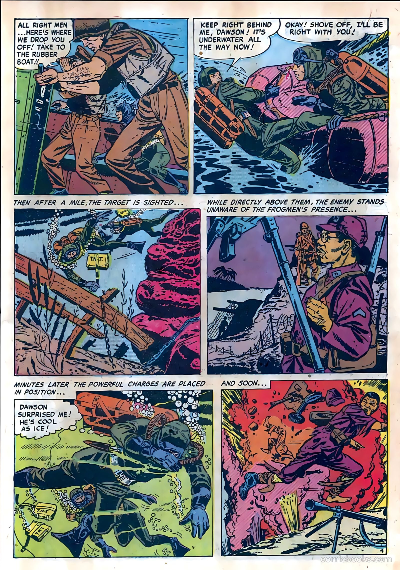 Frogman Comics #3 (1952) — page 18 of 36