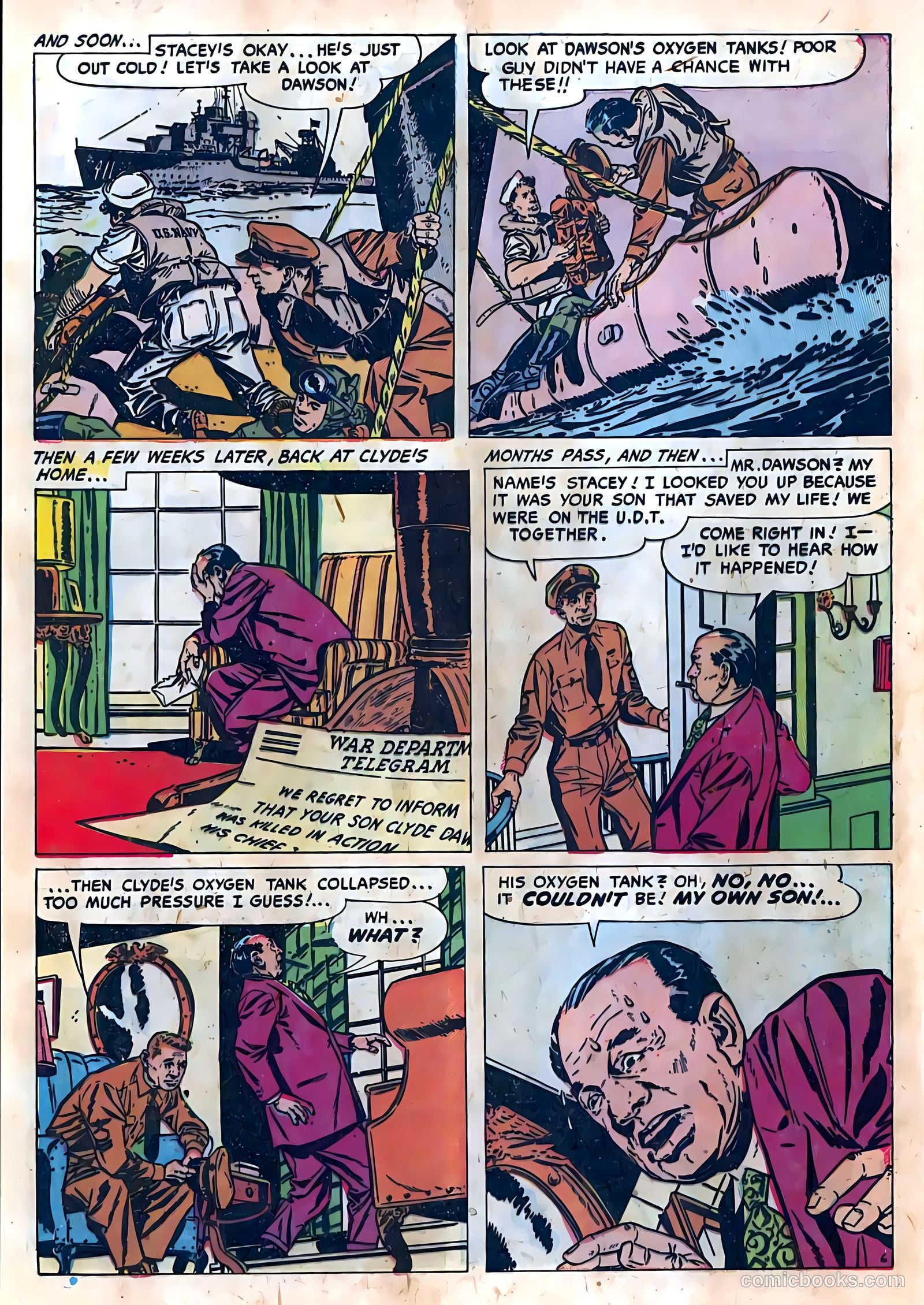 Frogman Comics #3 (1952) — page 20 of 36