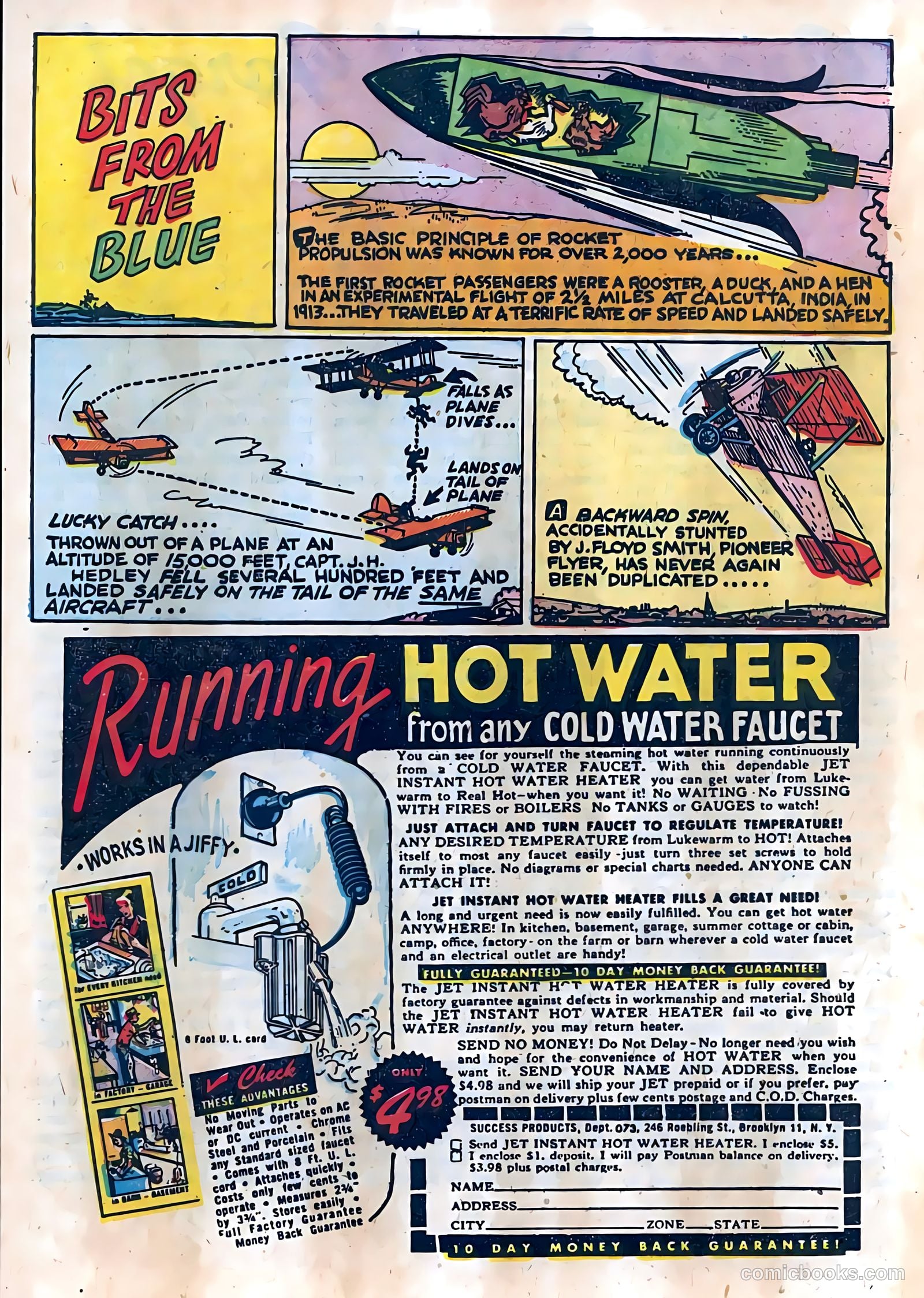 Frogman Comics #3 (1952) — page 21 of 36