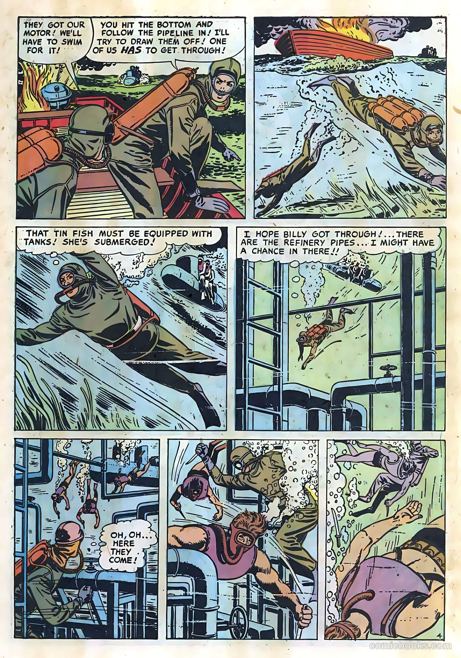 Frogman Comics #3 (1952) — page 27 of 36