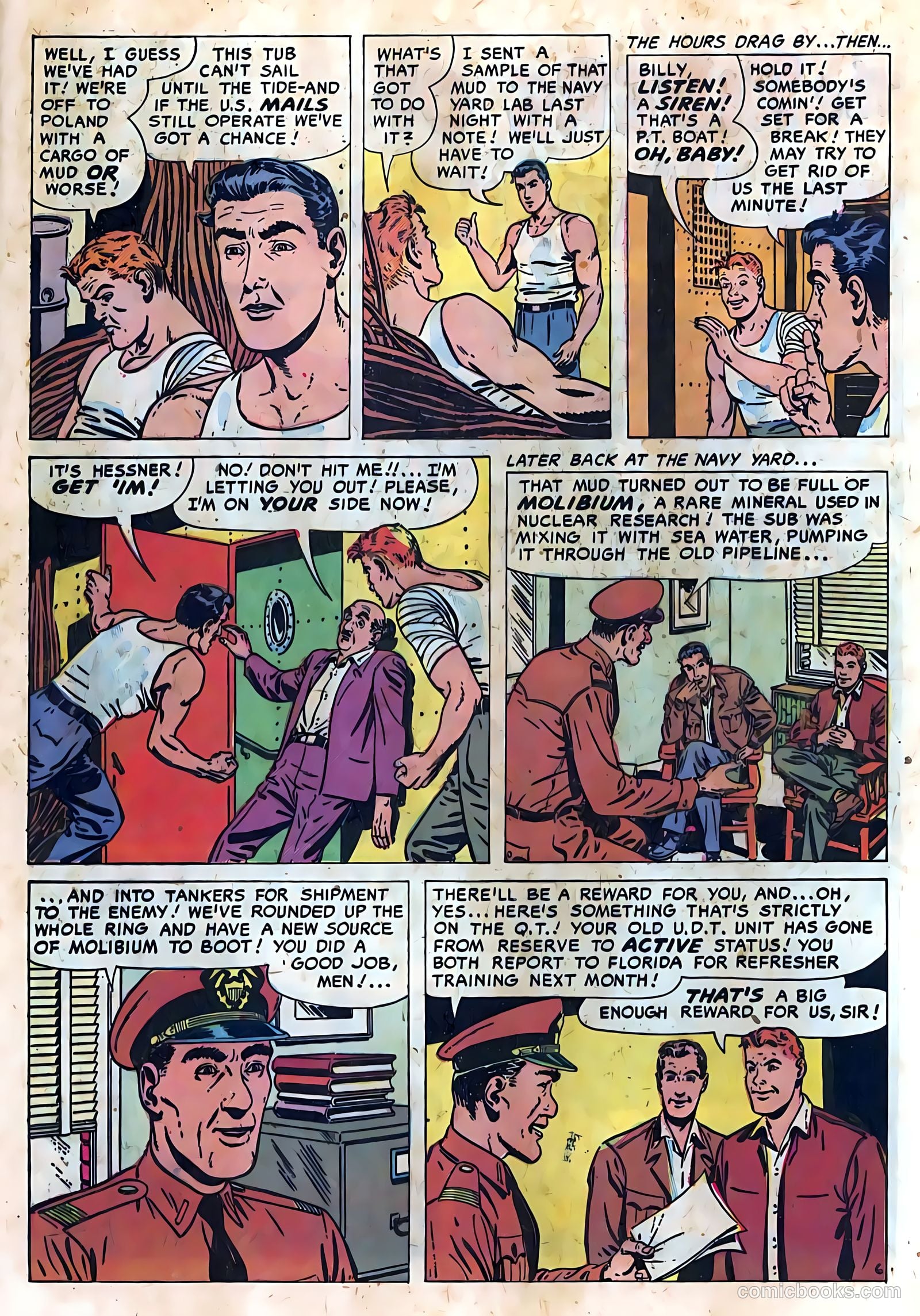 Frogman Comics #3 (1952) — page 29 of 36