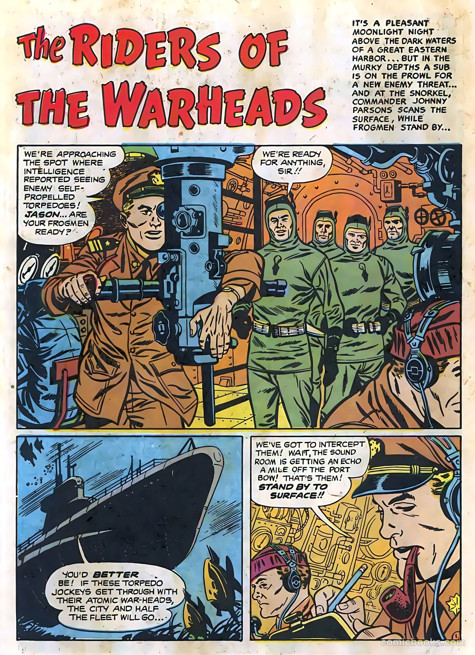 Frogman Comics #3 (1952) — page 30 of 36