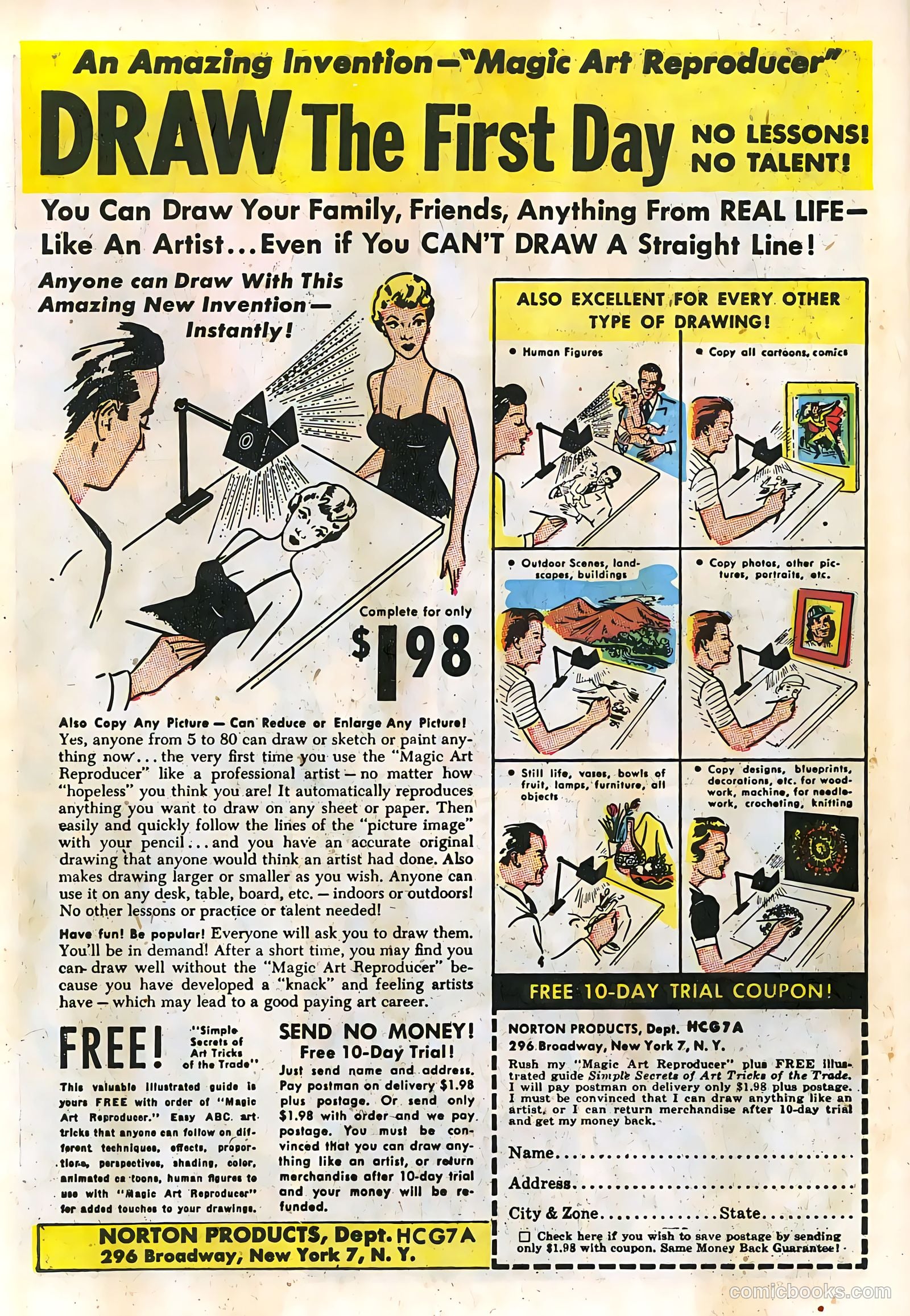 Frogman Comics #3 (1952) — page 34 of 36