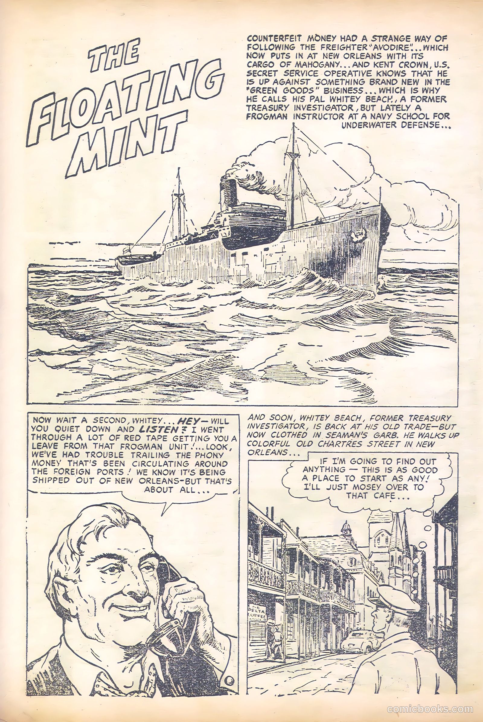 Frogman Comics #3 — page 8 of 68
