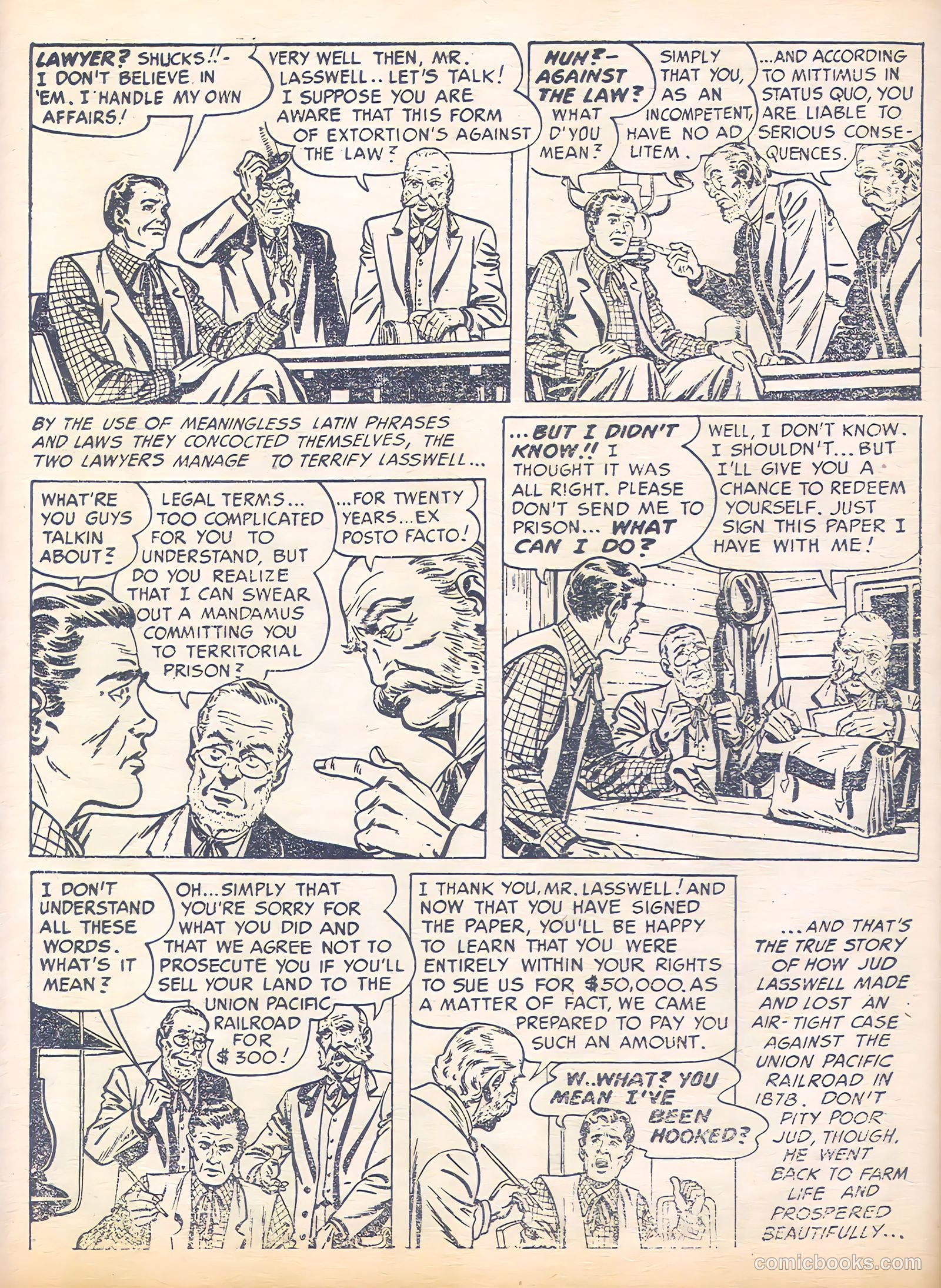 Frogman Comics #4 — page 58 of 68