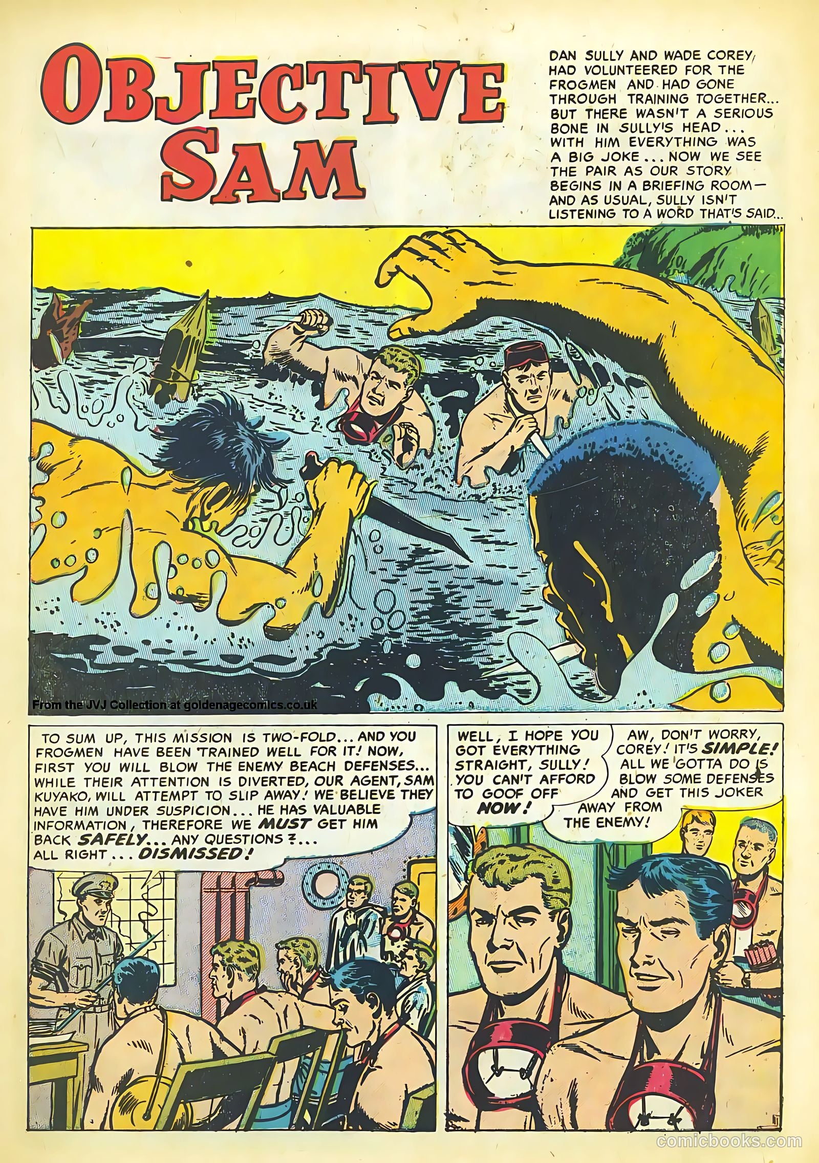 Frogman Comics #4 (1952) — page 15 of 36