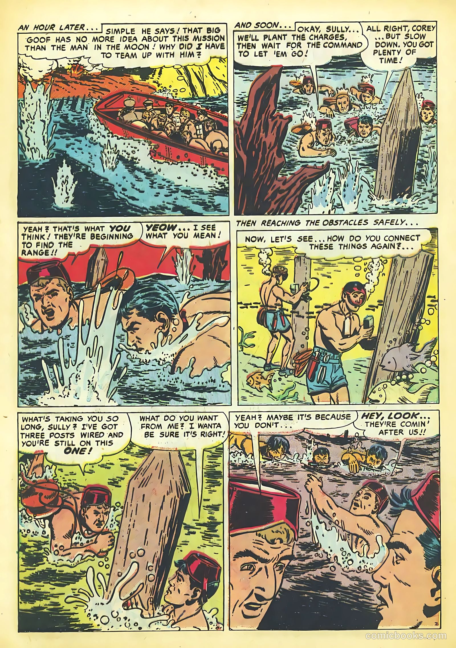 Frogman Comics #4 (1952) — page 16 of 36