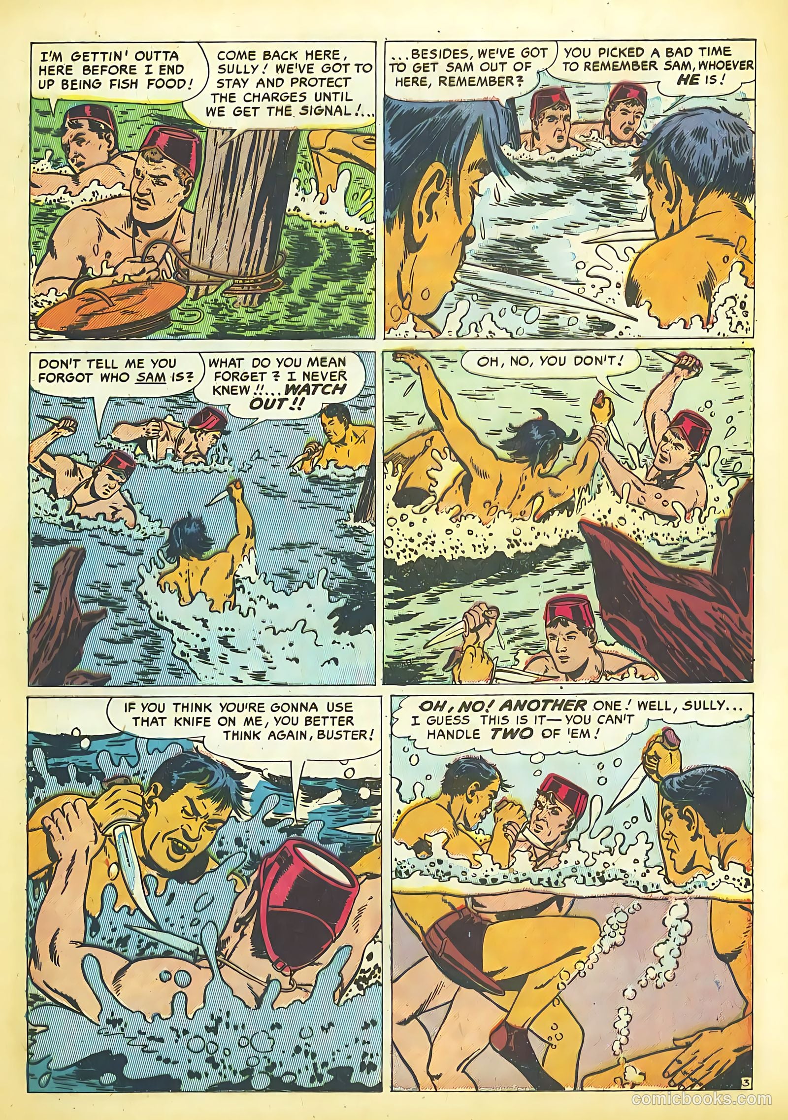 Frogman Comics #4 (1952) — page 17 of 36