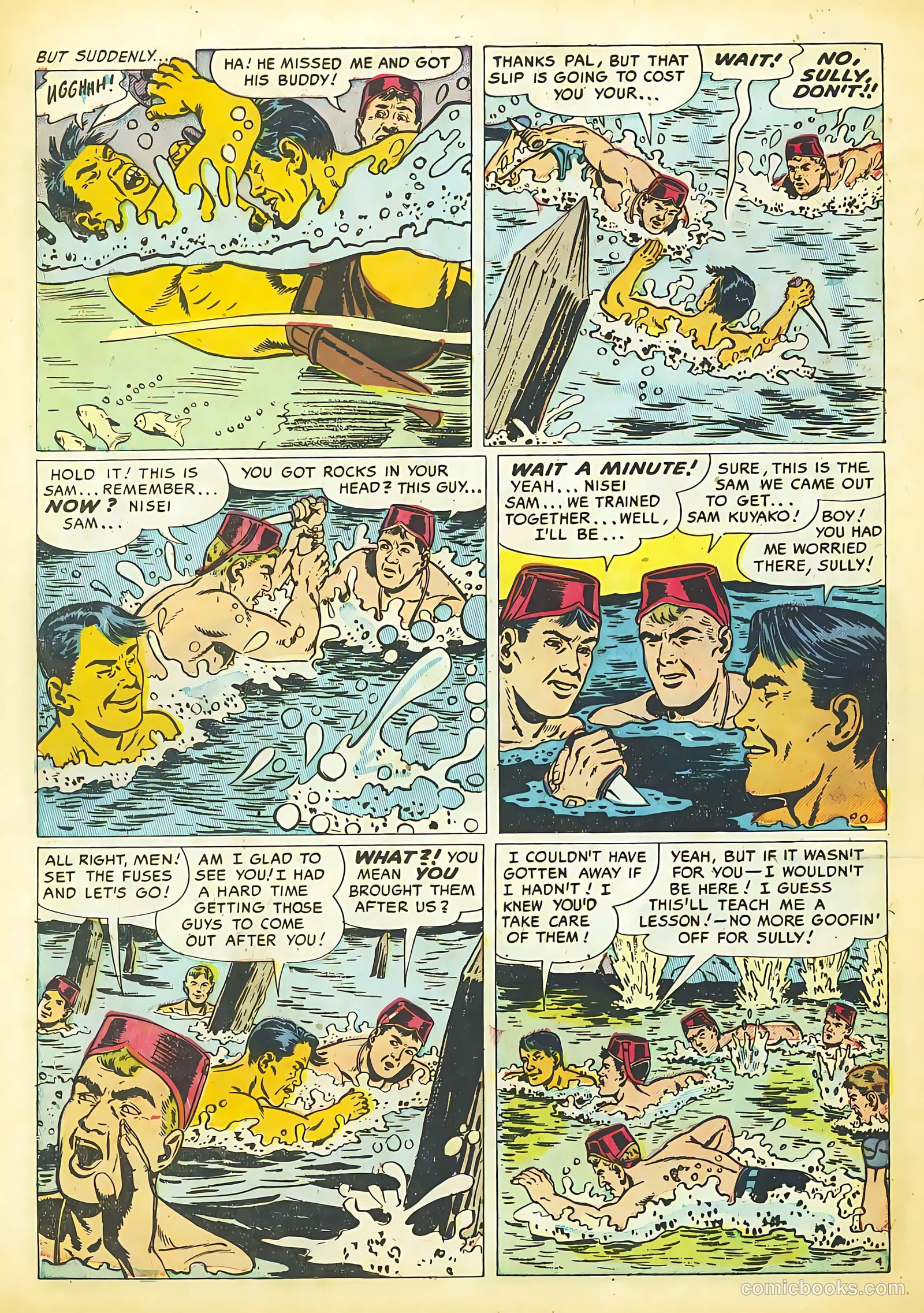 Frogman Comics #4 (1952) — page 18 of 36