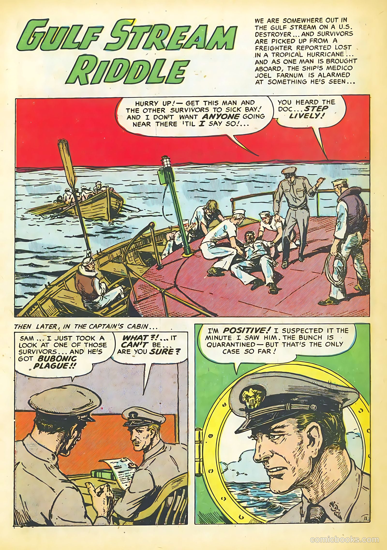 Frogman Comics #4 (1952) — page 22 of 36