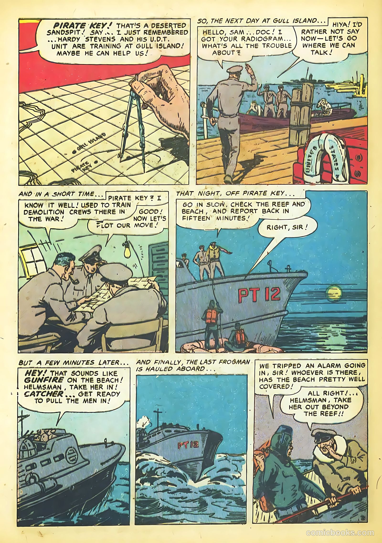 Frogman Comics #4 (1952) — page 24 of 36