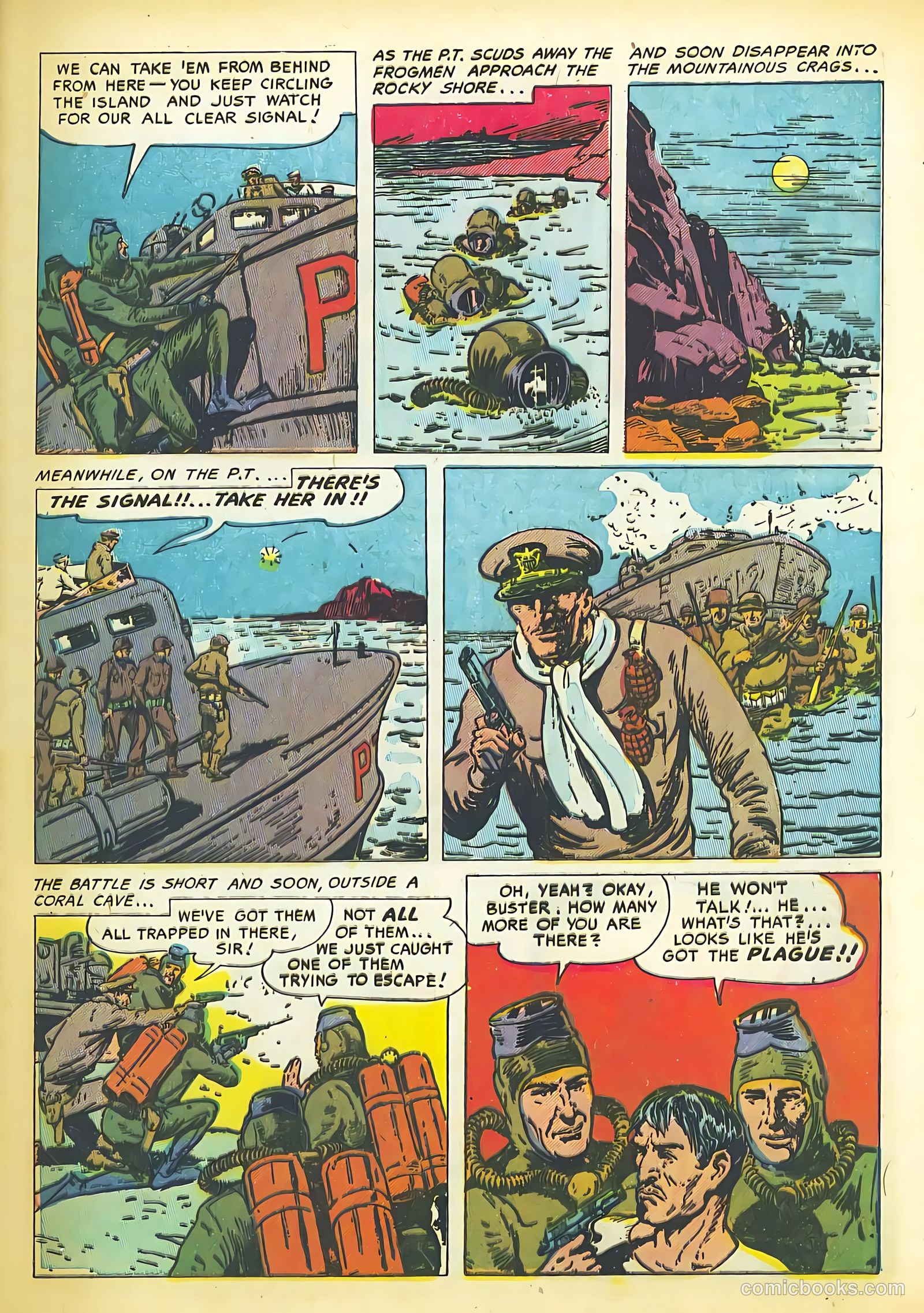 Frogman Comics #4 (1952) — page 25 of 36