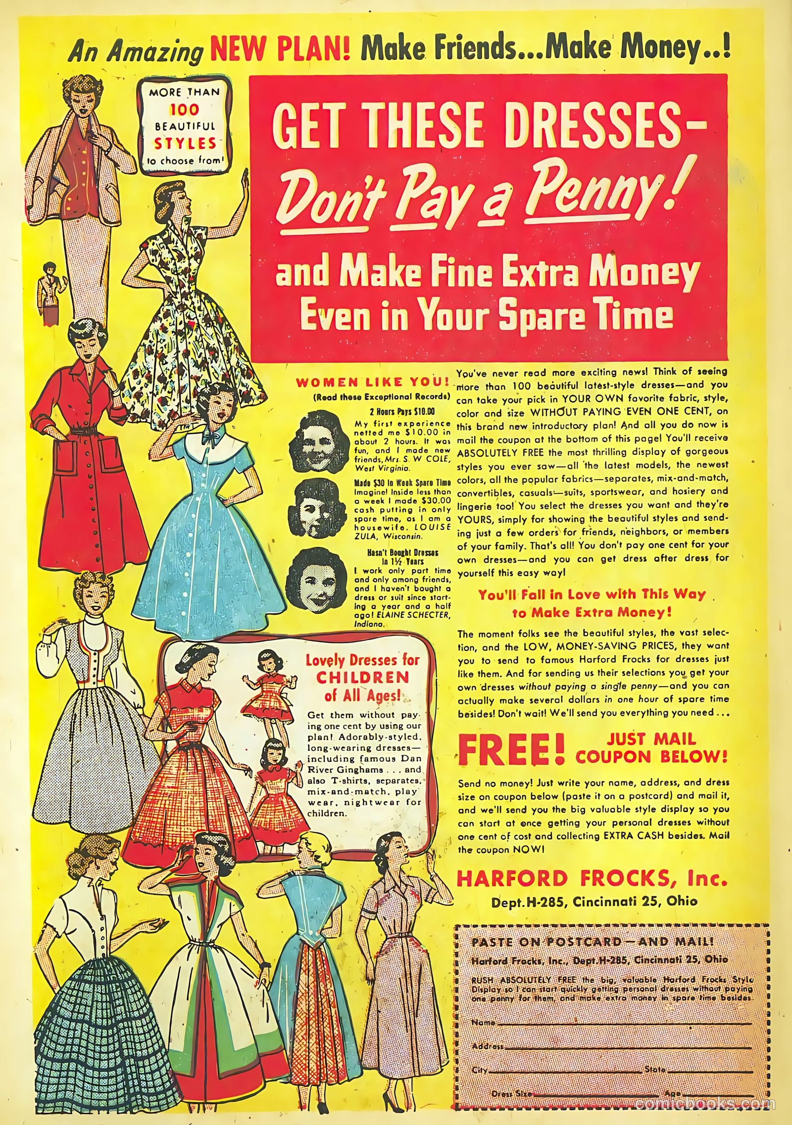 Frogman Comics #4 (1952) — page 34 of 36
