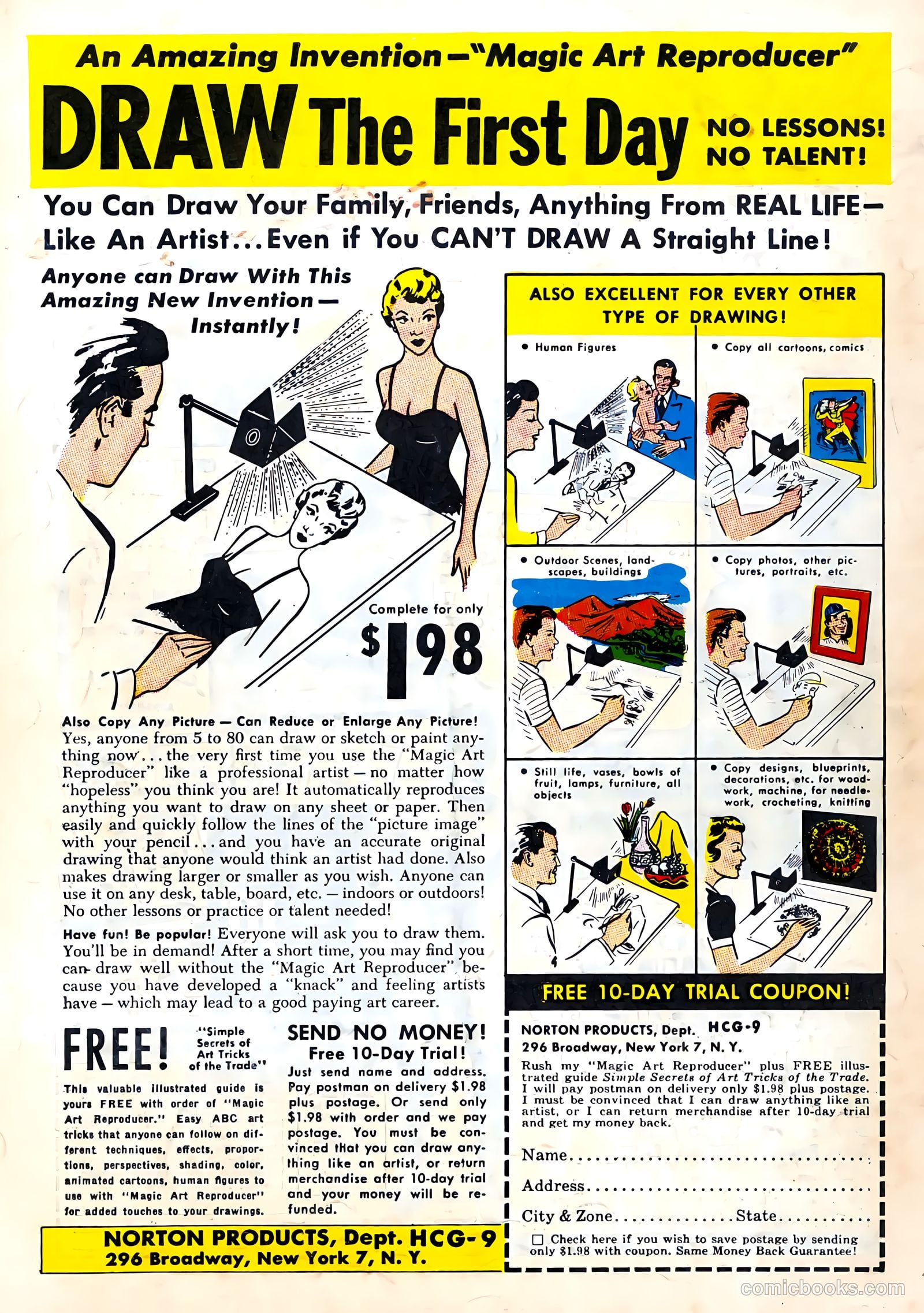 Frogman Comics #4 (1952) — page 36 of 36