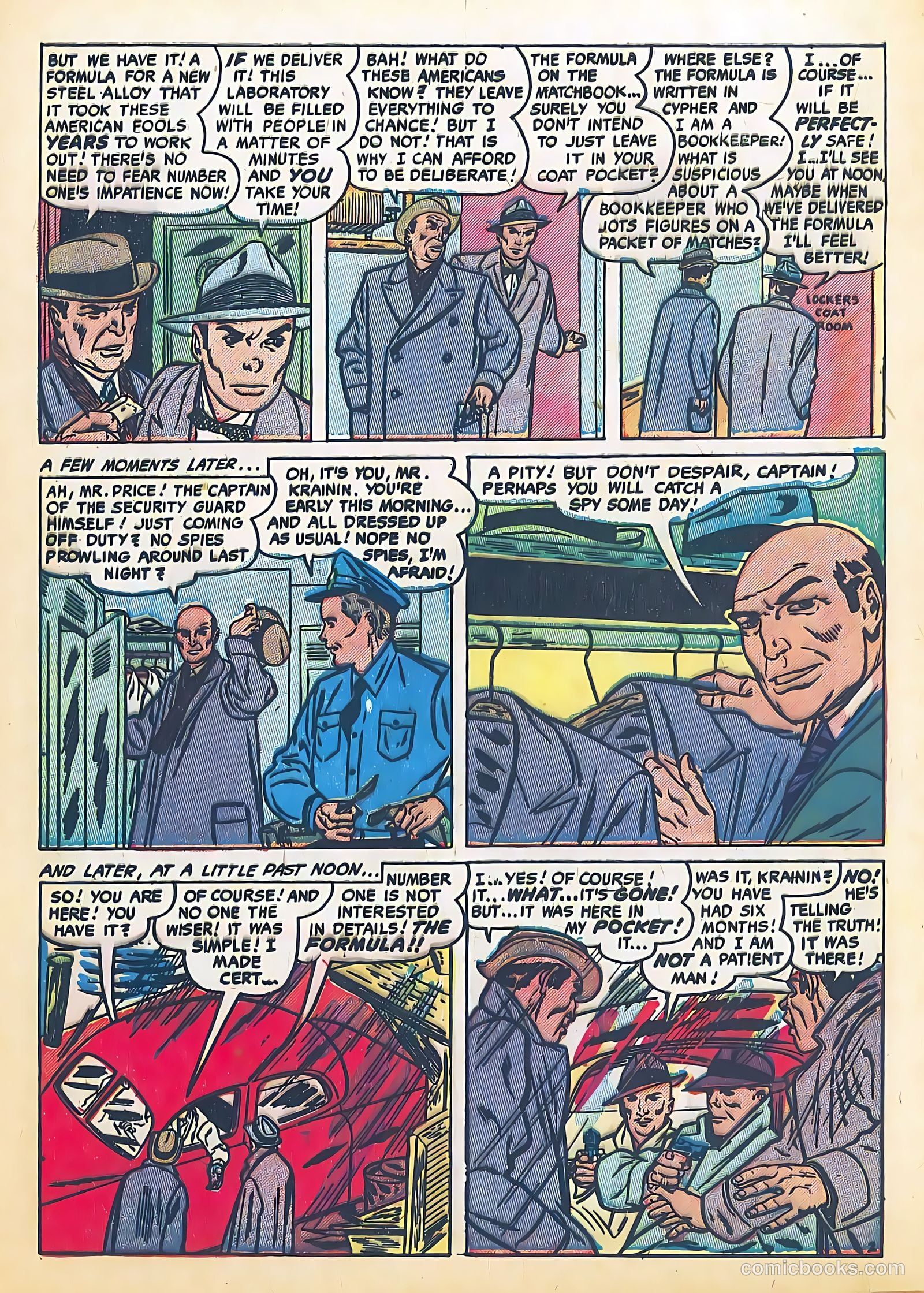 Frogman Comics #5 (1952) — page 9 of 36