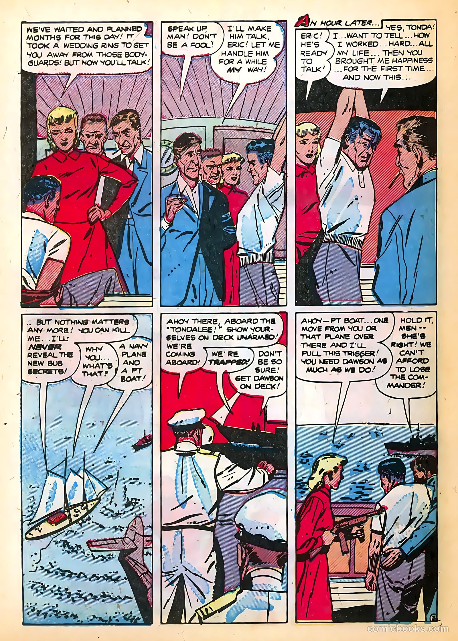 Frogman Comics #5 (1952) — page 30 of 36