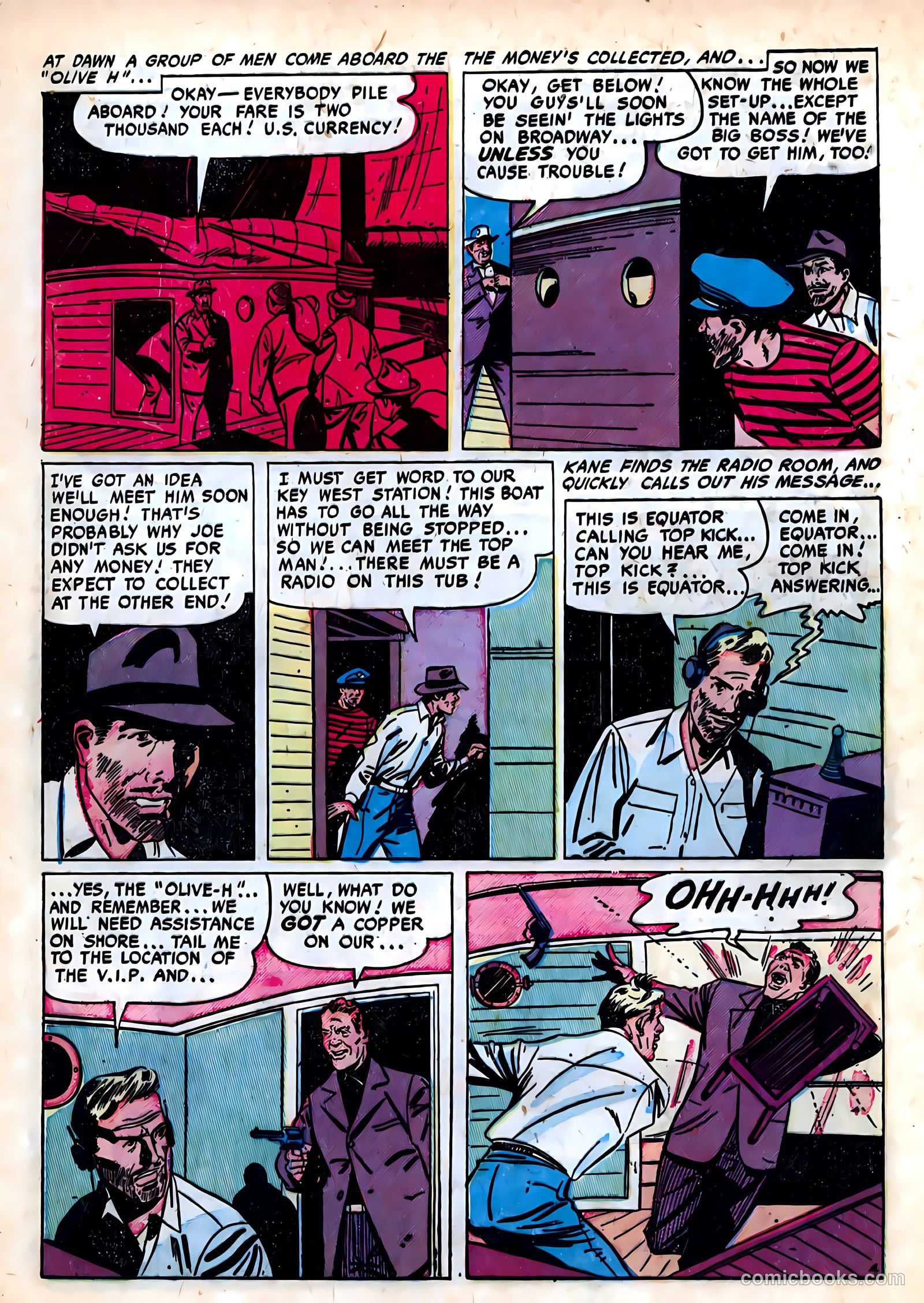 Frogman Comics #6 (1952) — page 17 of 36