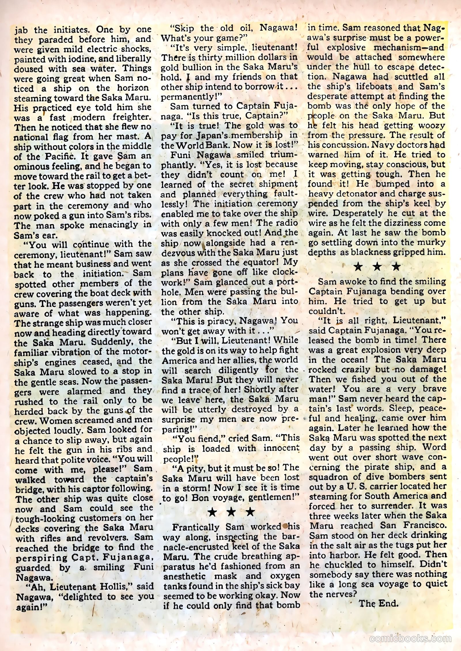 Frogman Comics #6 (1952) — page 21 of 36