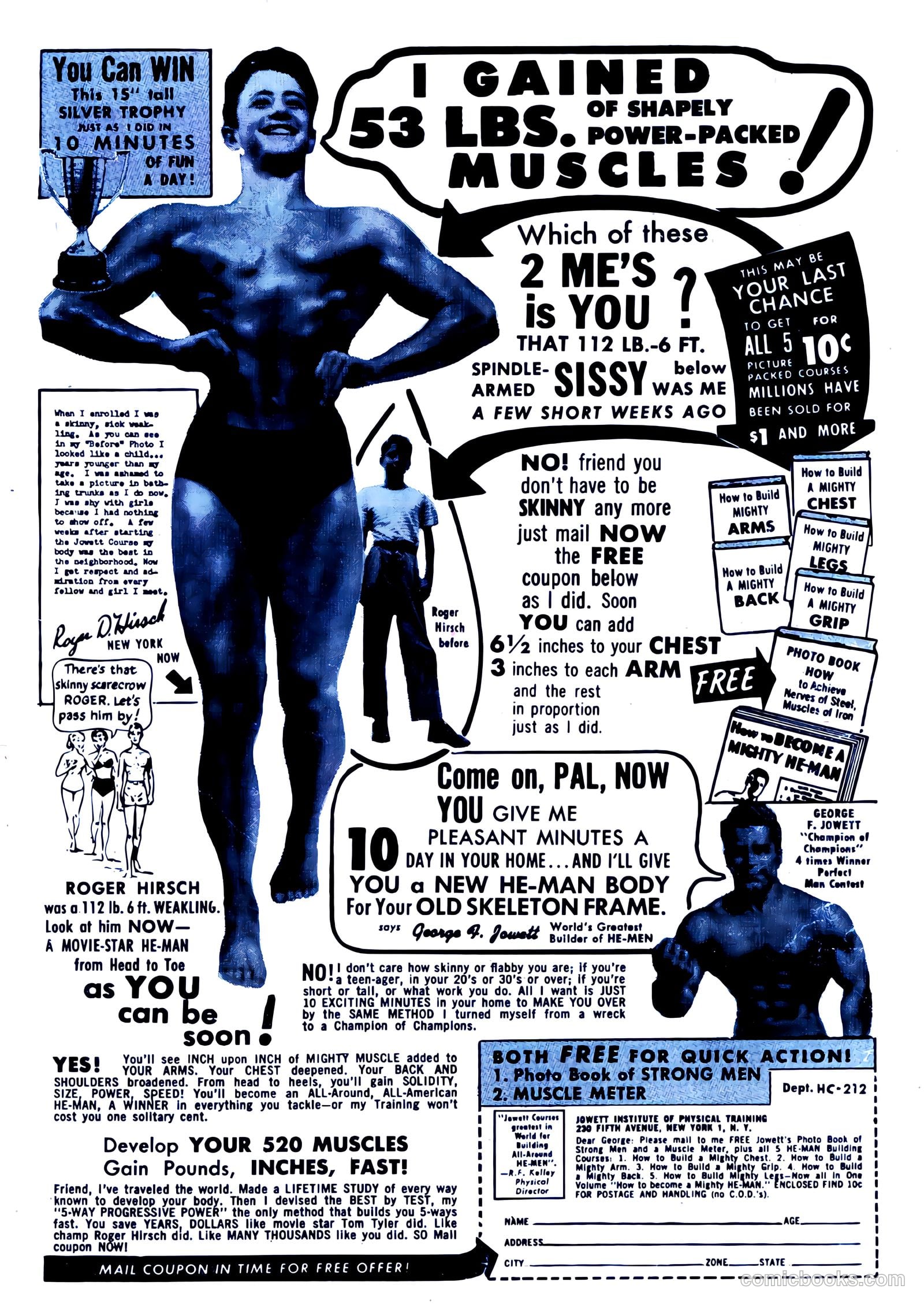 Frogman Comics #6 (1952) — page 35 of 36