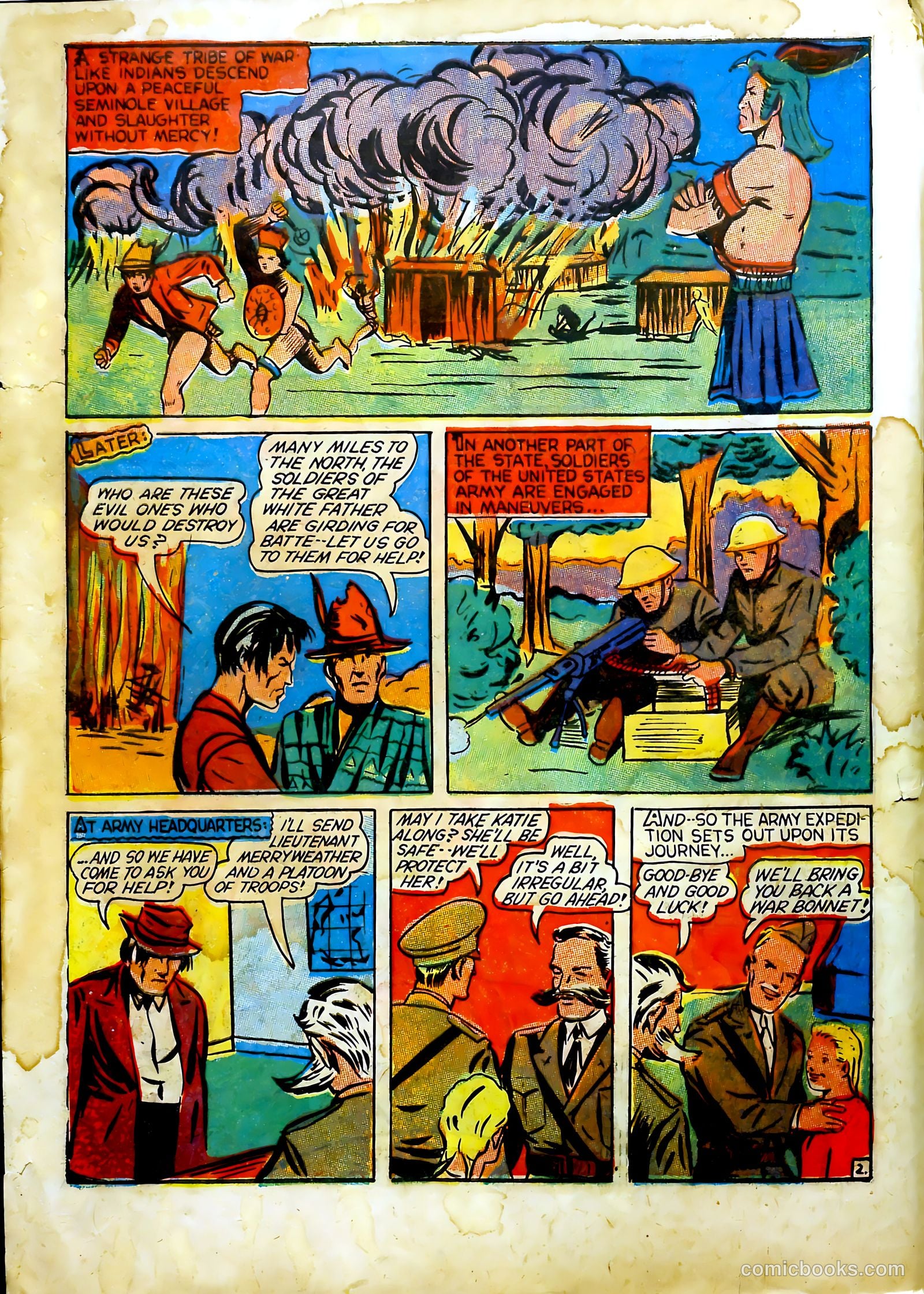 Frogman Comics #7 (1953) — page 4 of 68