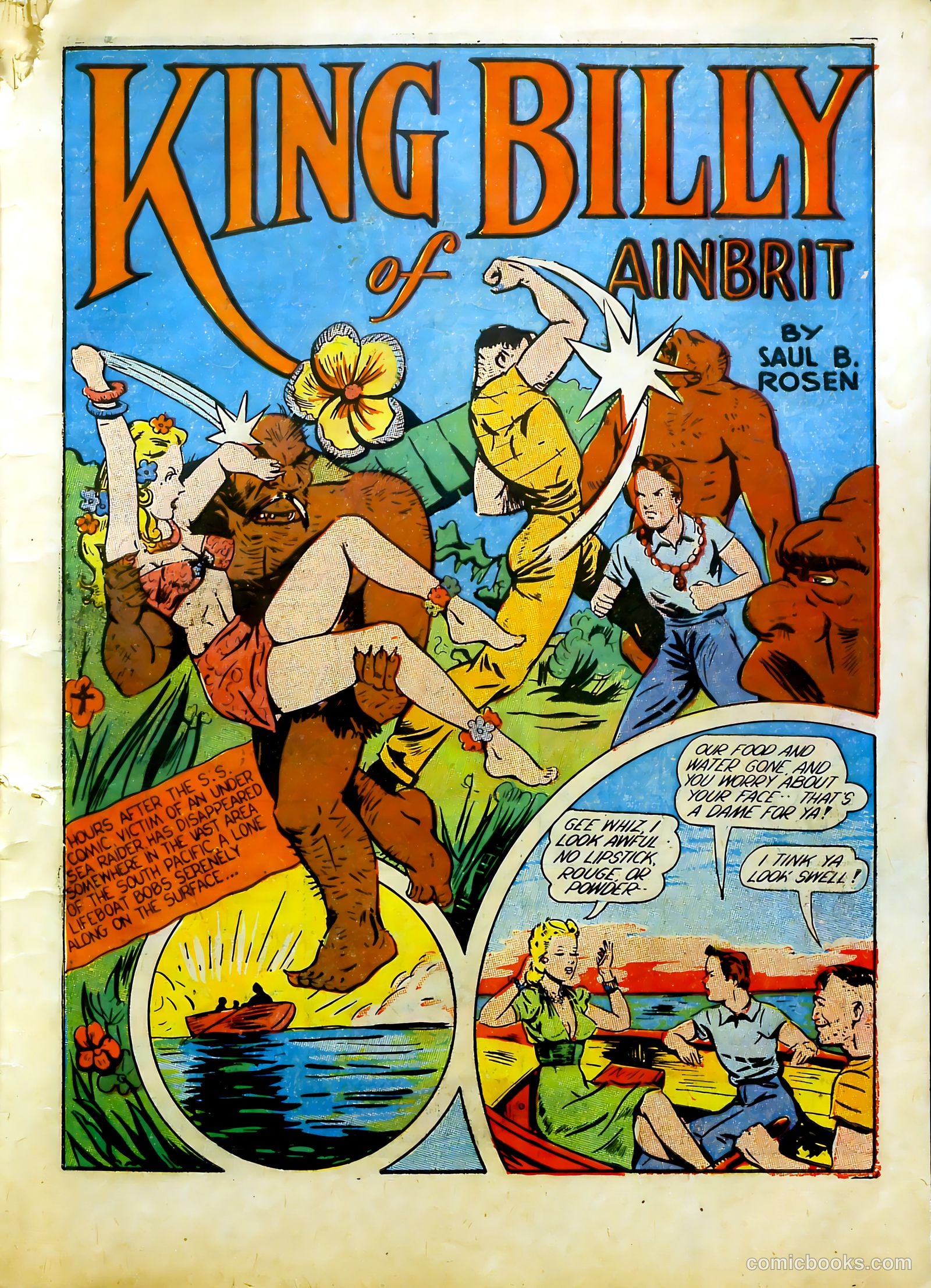 Frogman Comics #7 (1953) — page 13 of 68