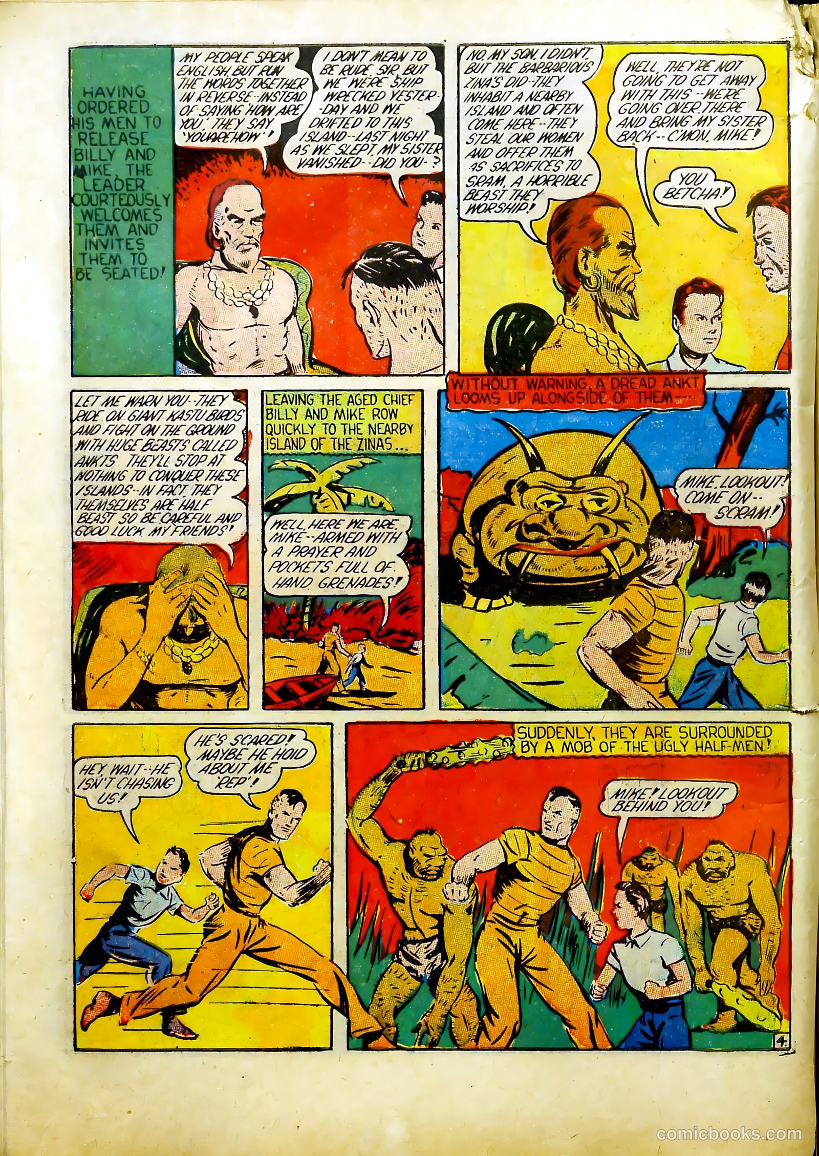 Frogman Comics #7 (1953) — page 16 of 68