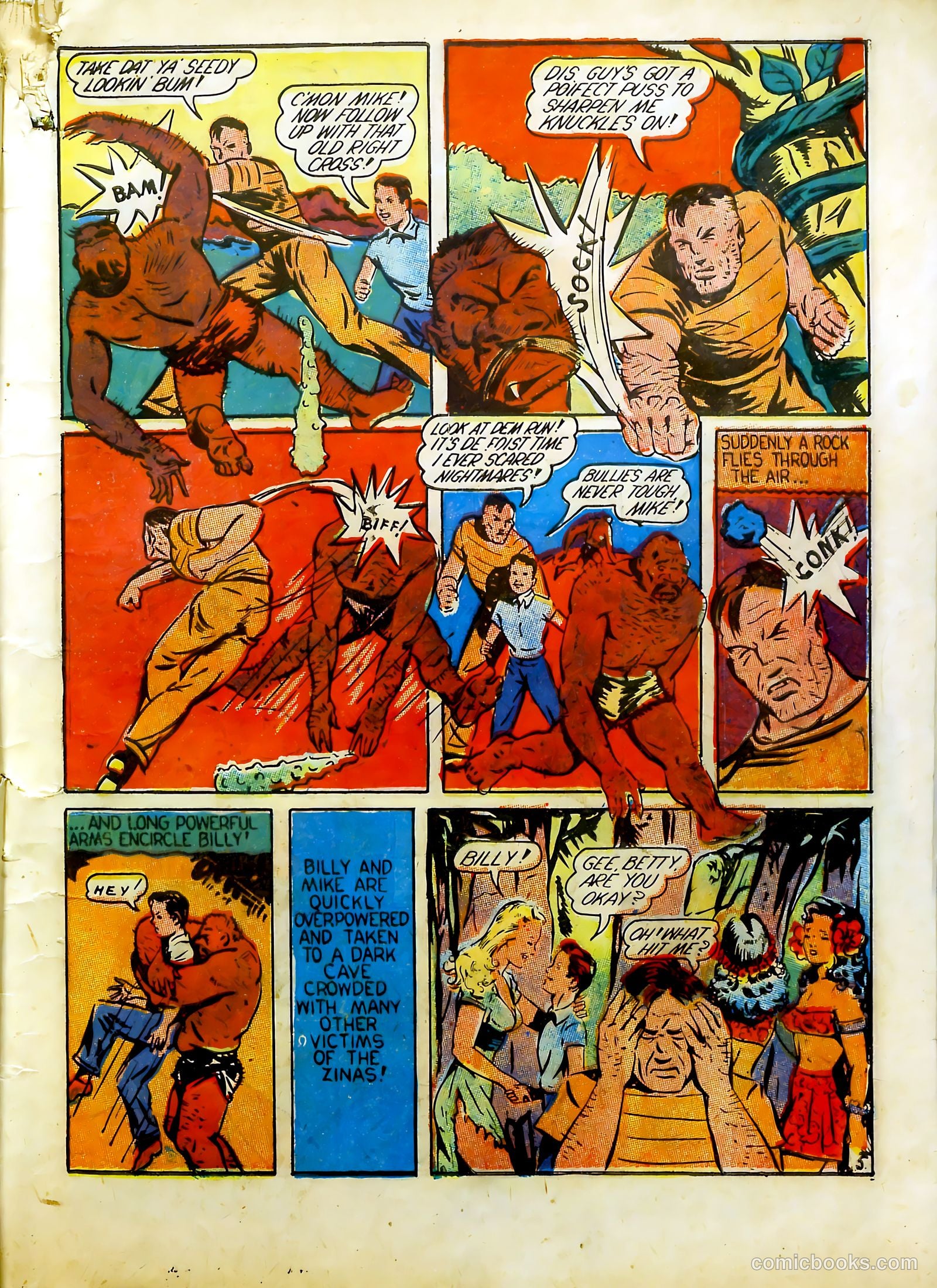 Frogman Comics #7 (1953) — page 17 of 68