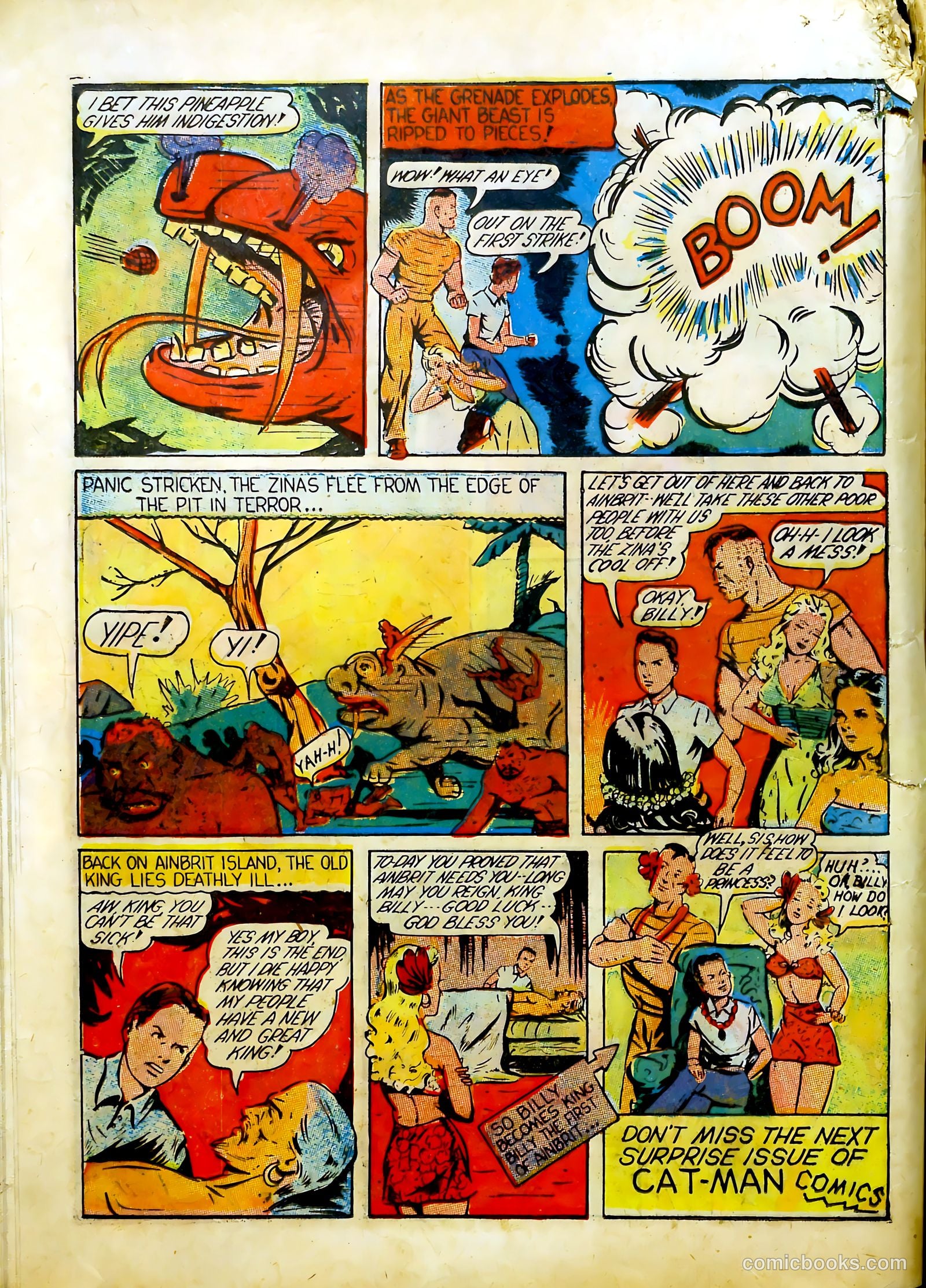 Frogman Comics #7 (1953) — page 20 of 68