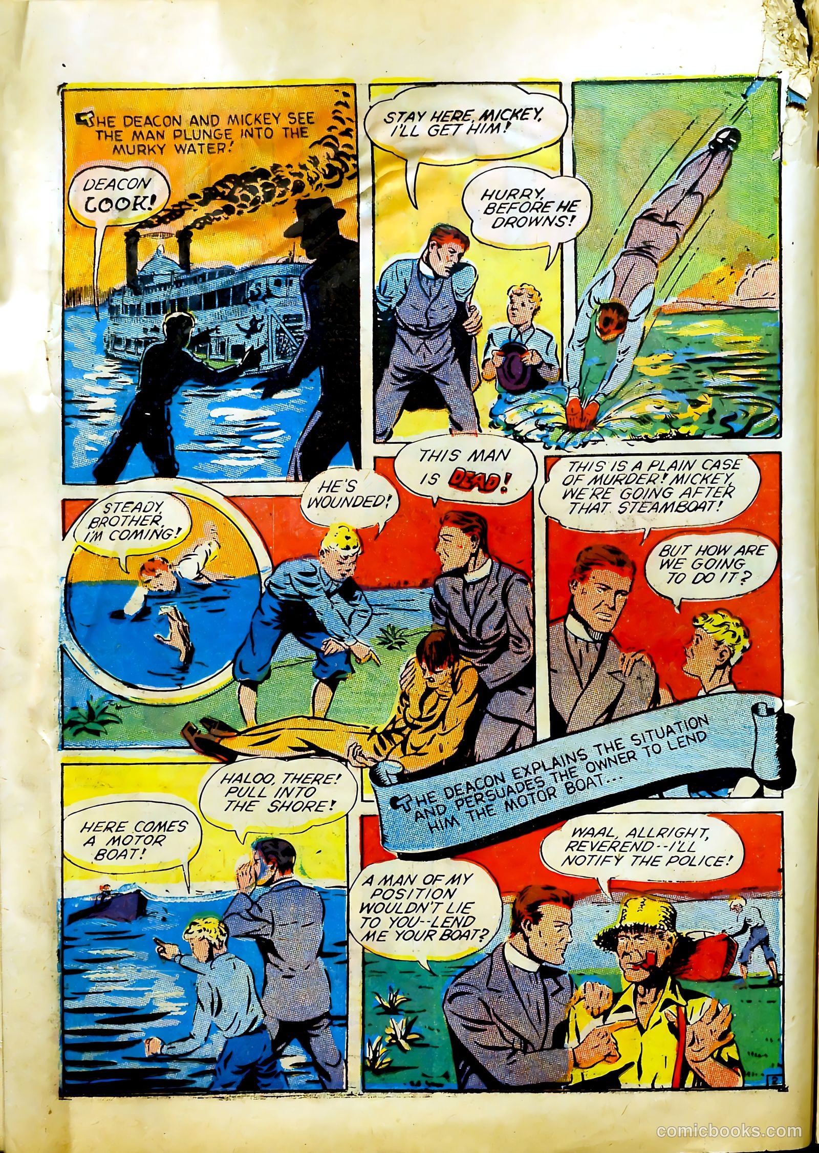 Frogman Comics #7 (1953) — page 22 of 68