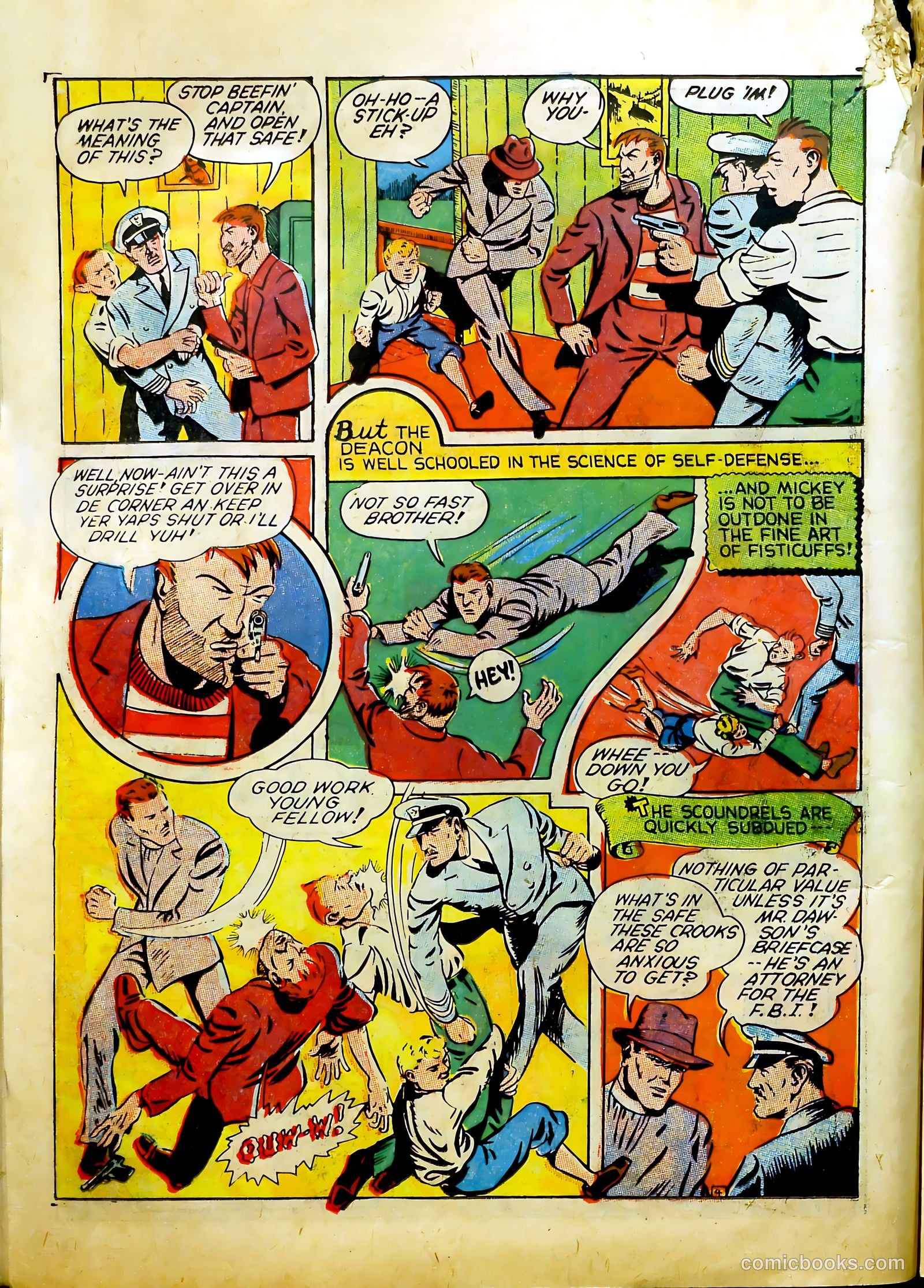 Frogman Comics #7 (1953) — page 24 of 68