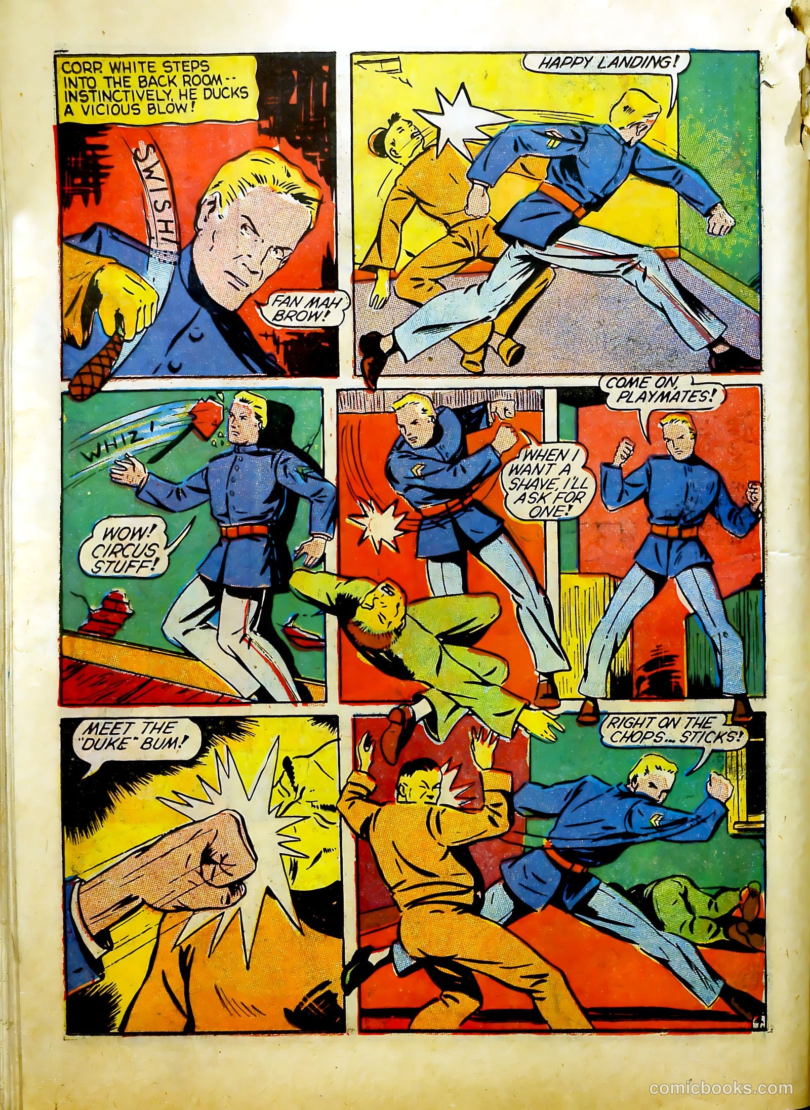 Frogman Comics #7 (1953) — page 32 of 68