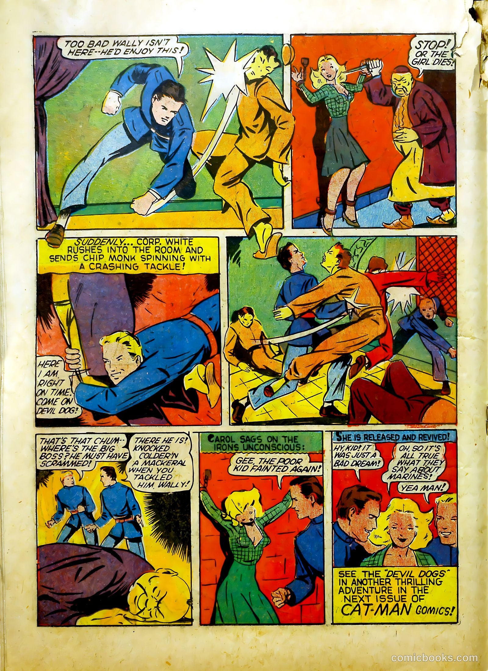 Frogman Comics #7 (1953) — page 34 of 68