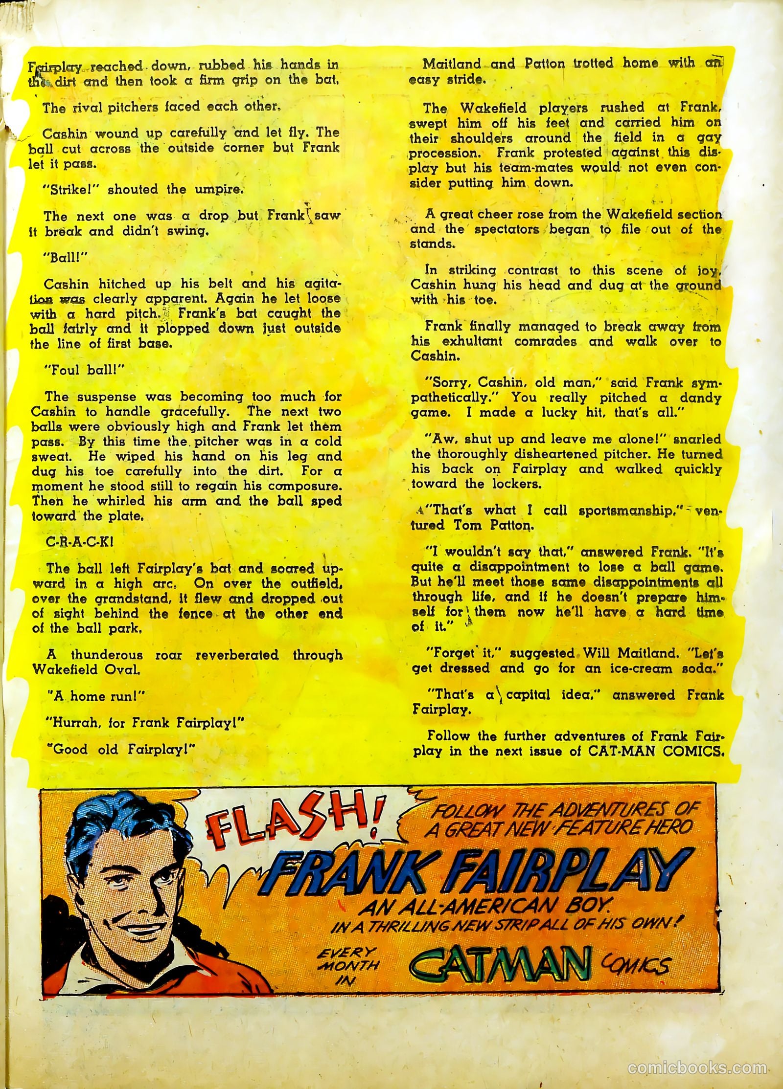 Frogman Comics #7 (1953) — page 37 of 68