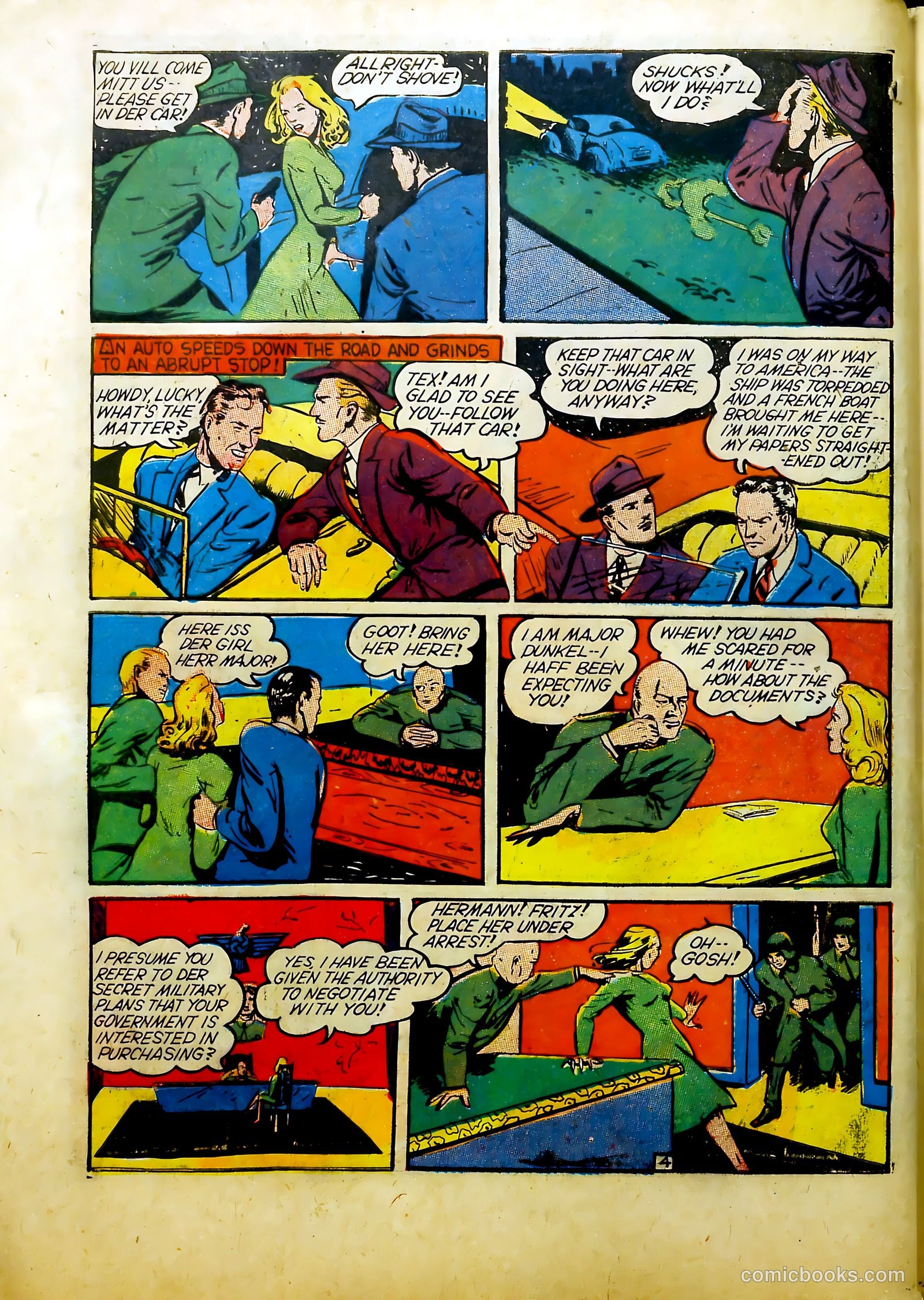 Frogman Comics #7 (1953) — page 56 of 68