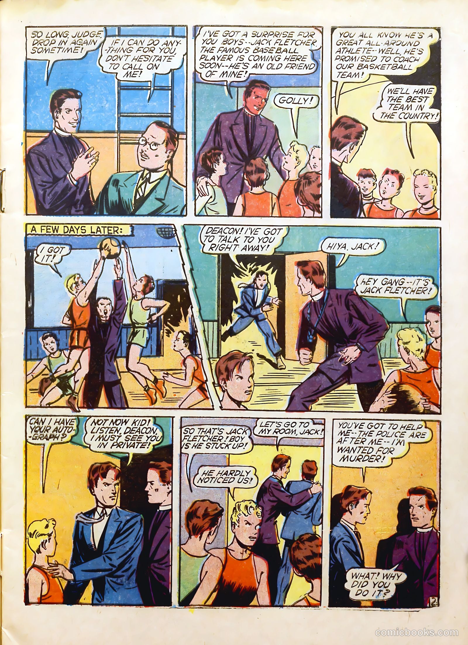 Frogman Comics #8 (1953) — page 13 of 68