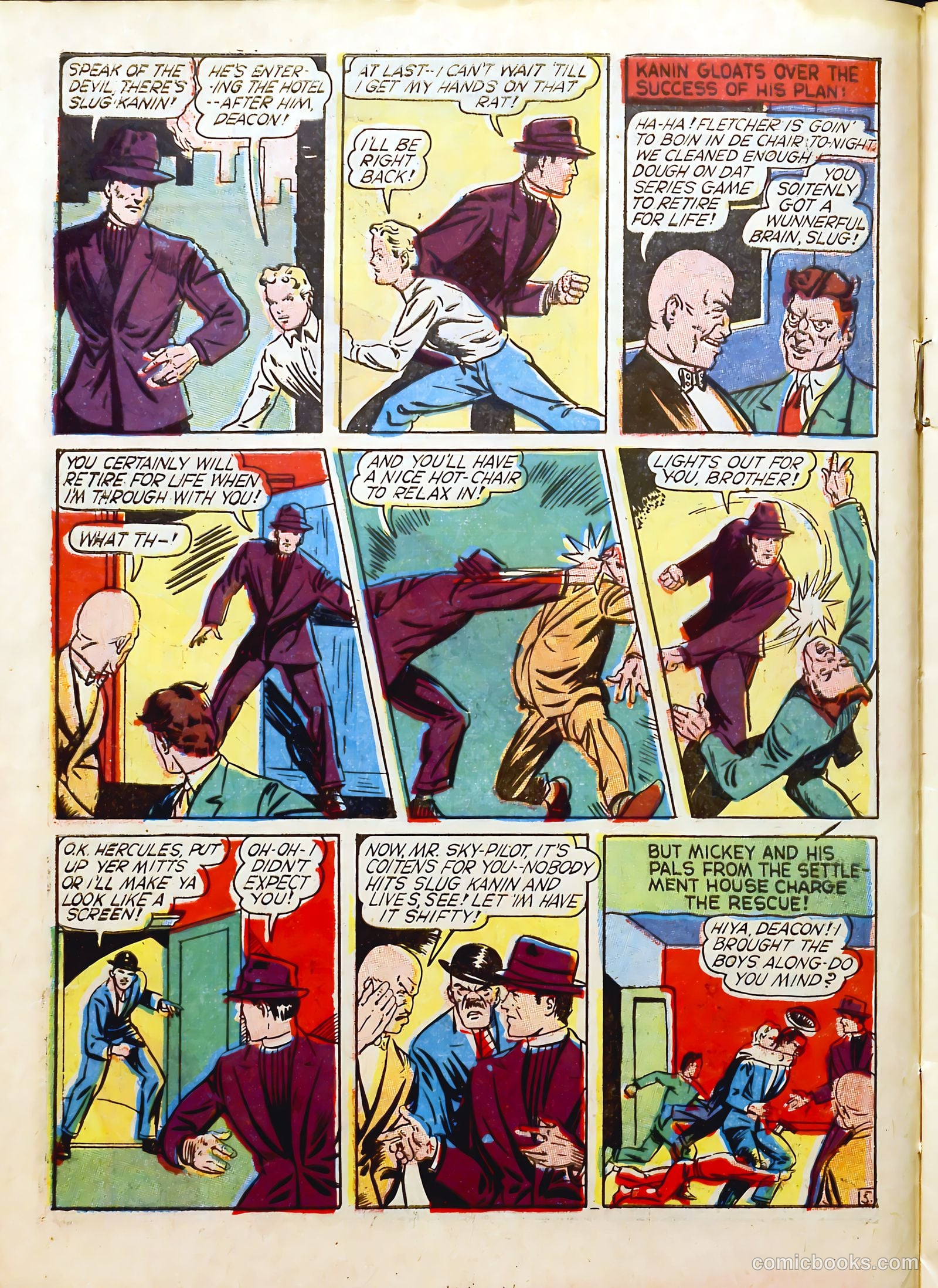 Frogman Comics #8 (1953) — page 16 of 68