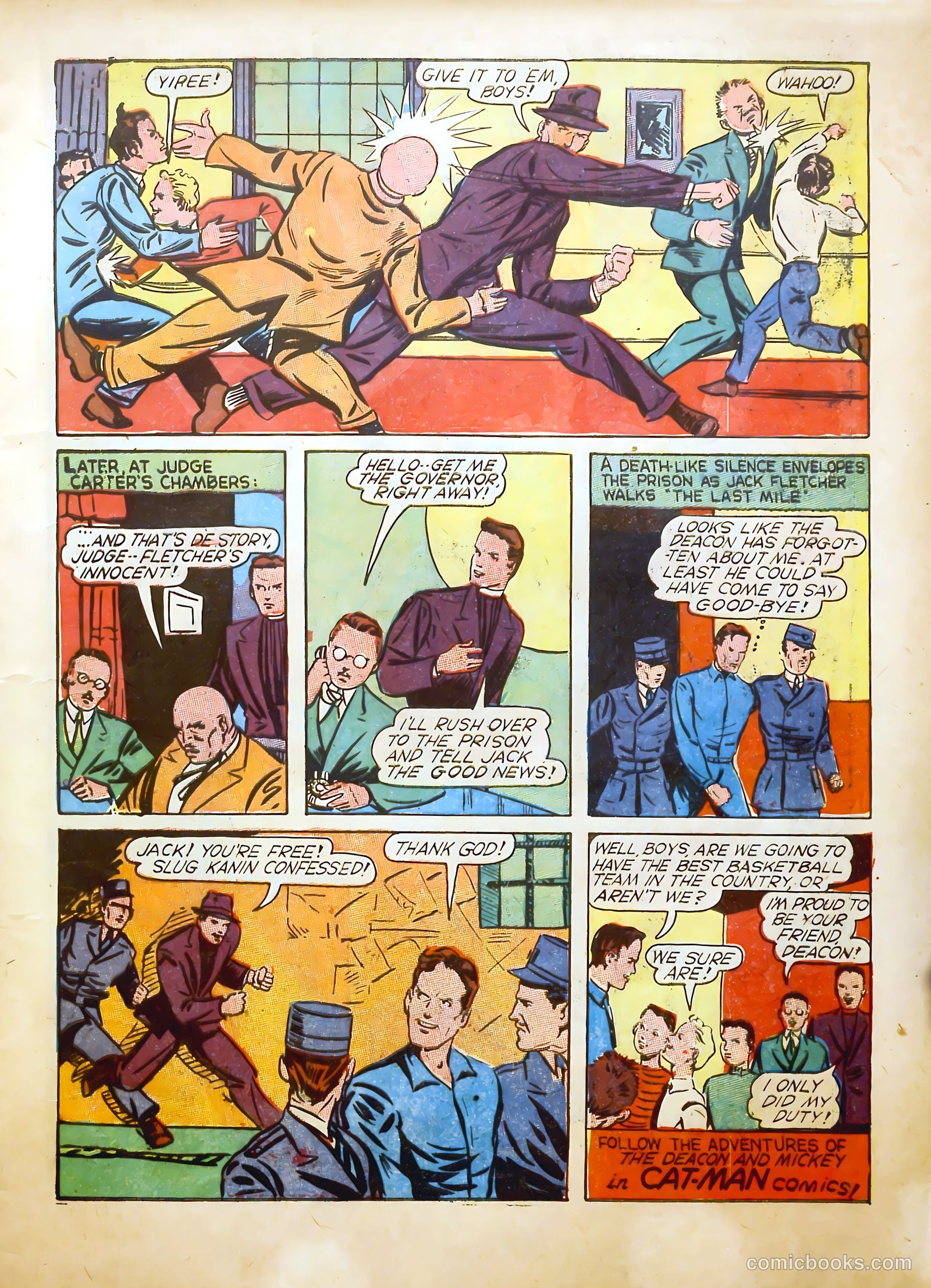 Frogman Comics #8 (1953) — page 17 of 68