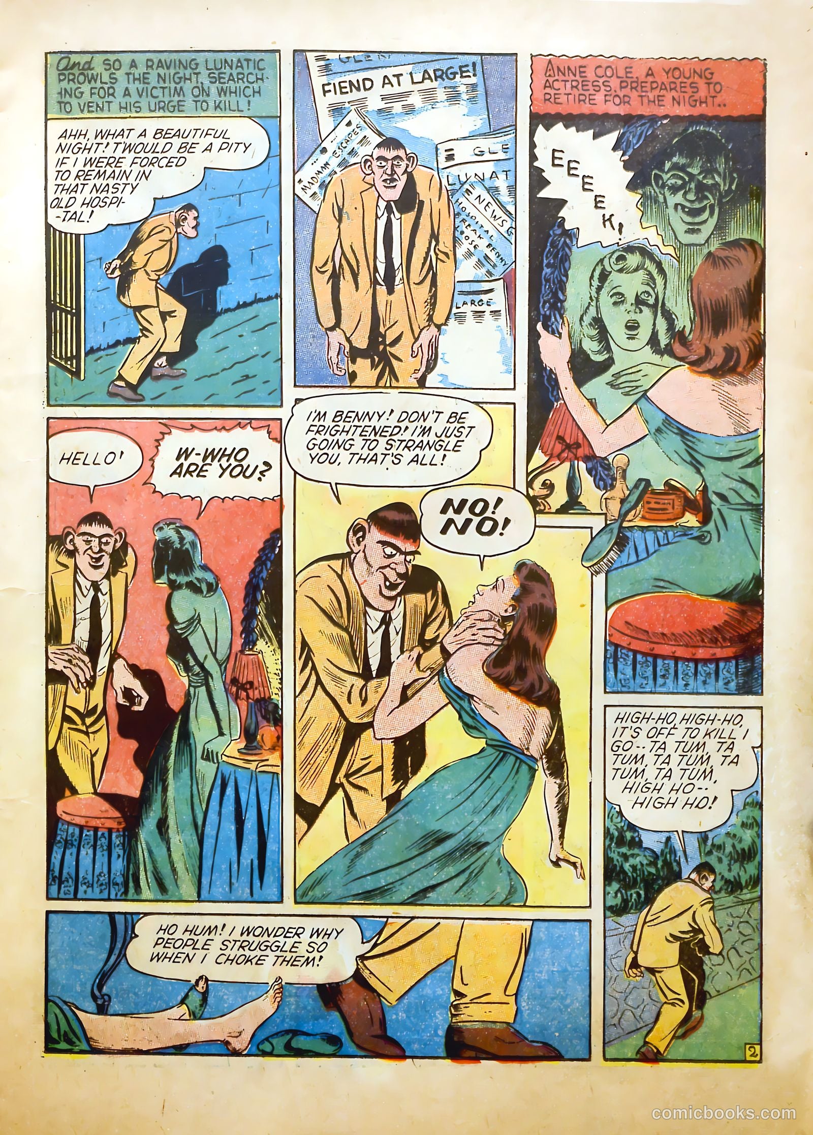 Frogman Comics #8 (1953) — page 19 of 68