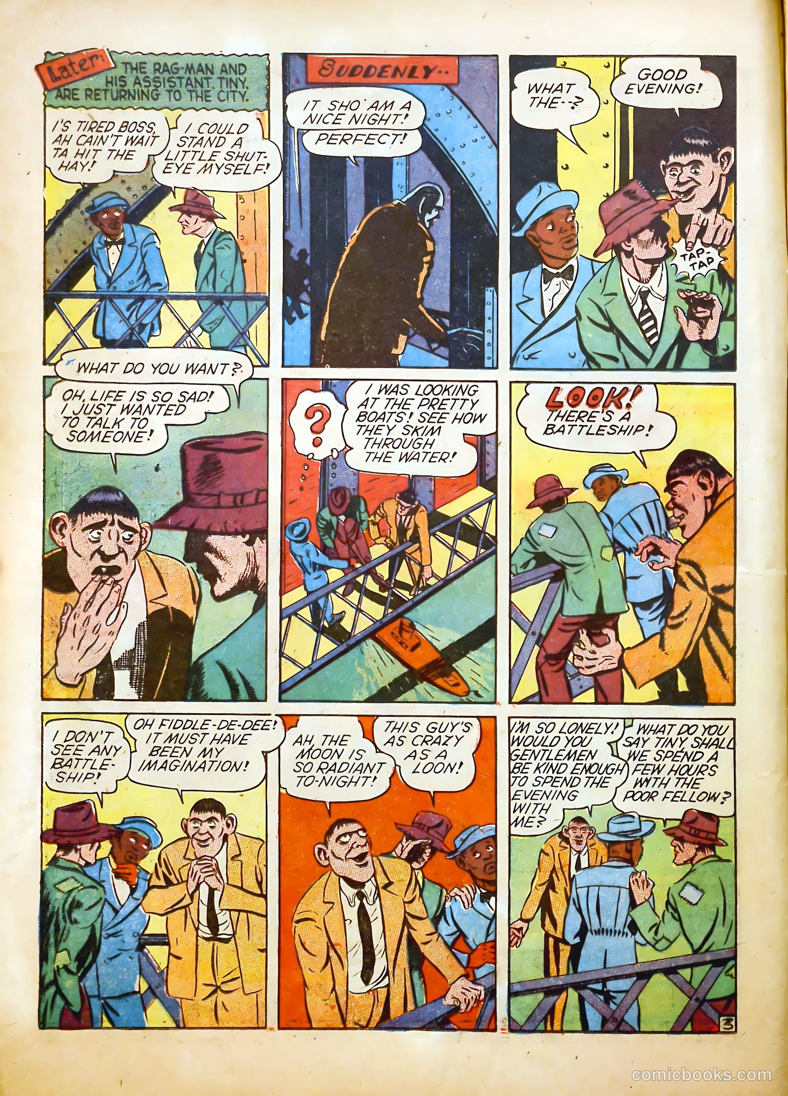Frogman Comics #8 (1953) — page 20 of 68
