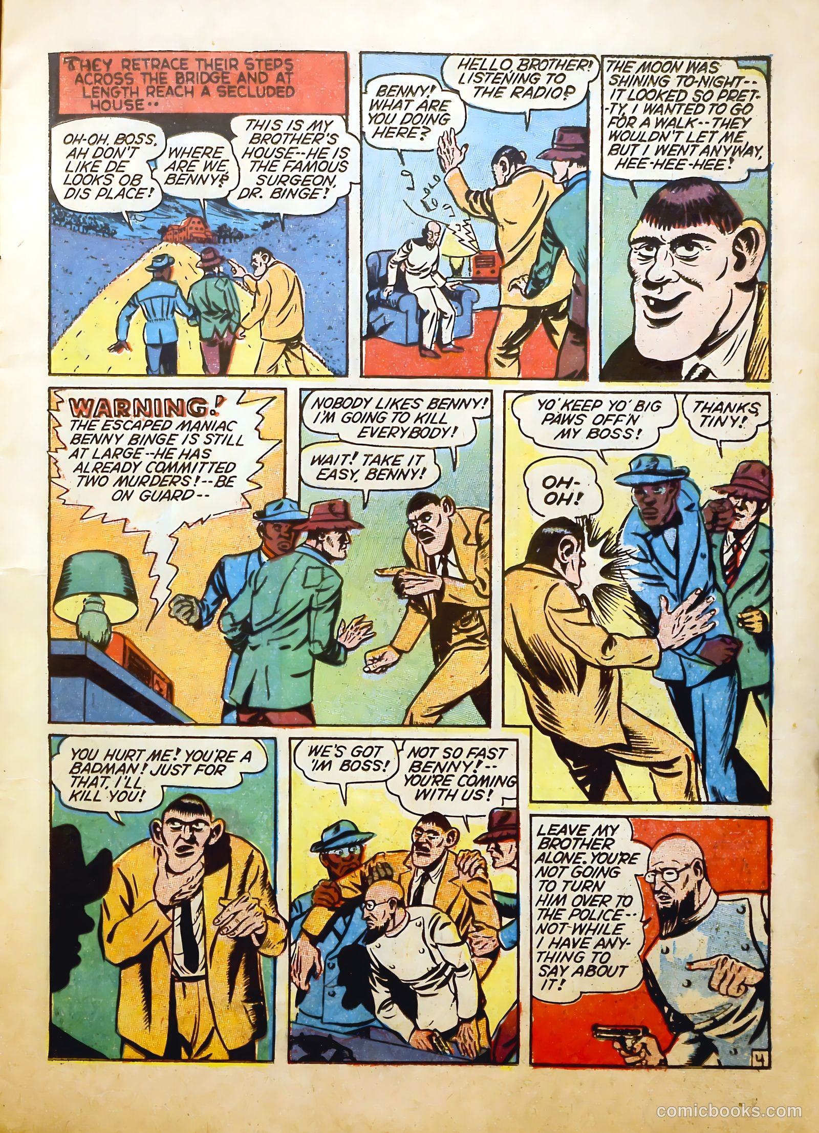 Frogman Comics #8 (1953) — page 21 of 68