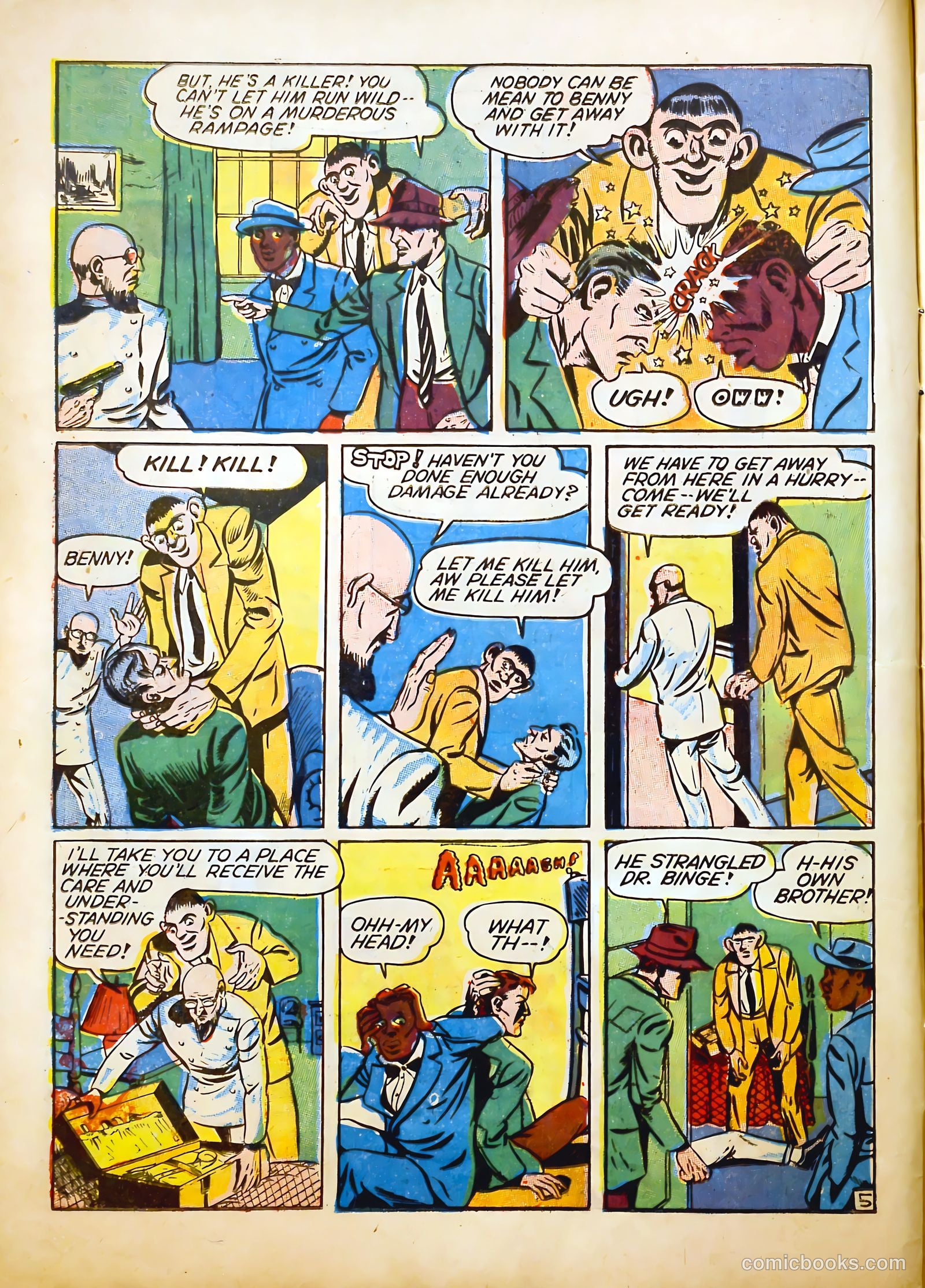 Frogman Comics #8 (1953) — page 22 of 68