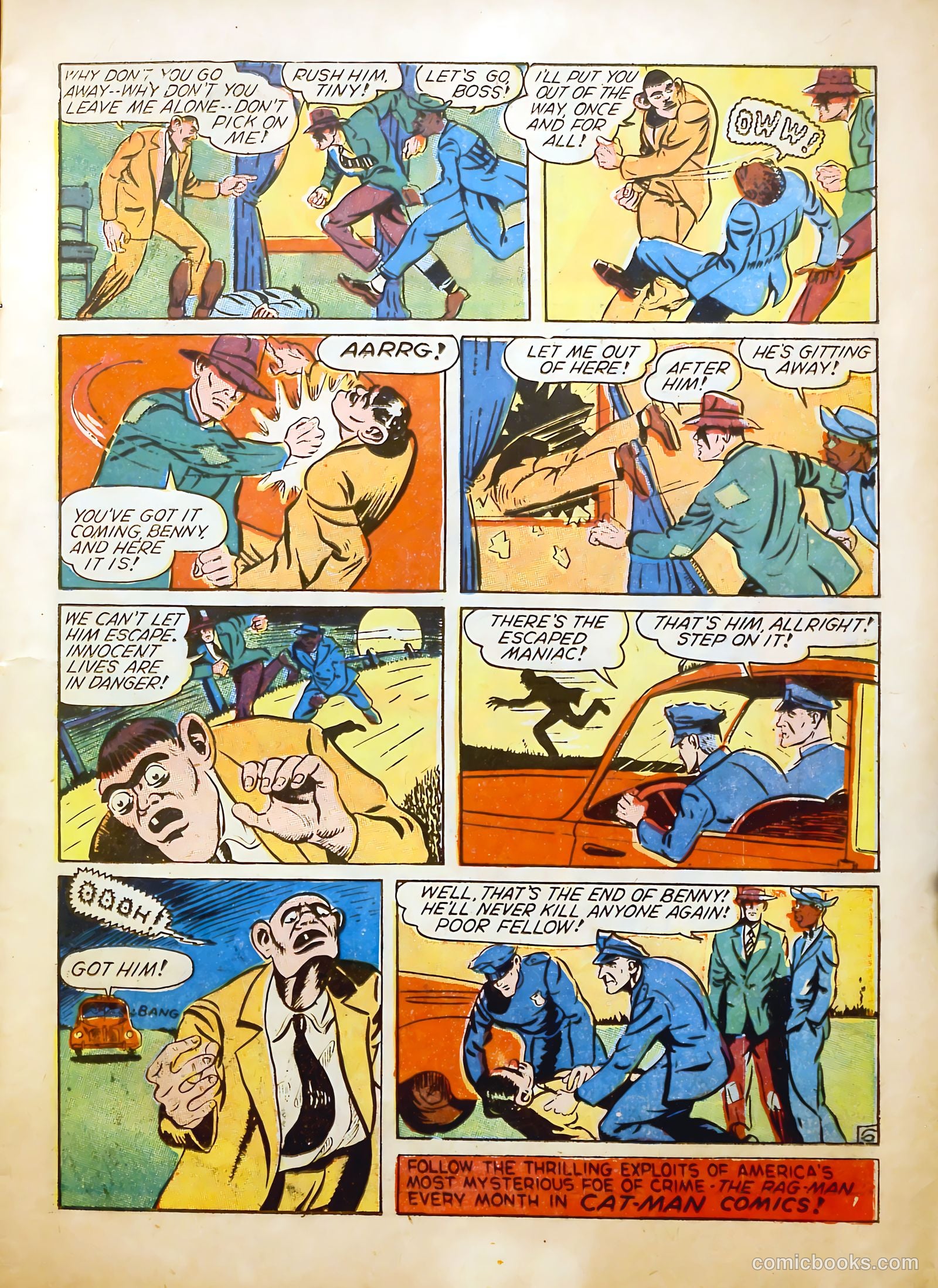 Frogman Comics #8 (1953) — page 23 of 68