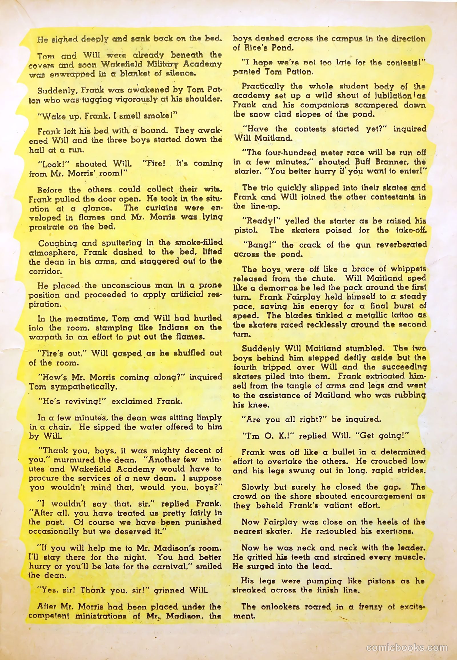 Frogman Comics #8 (1953) — page 31 of 68