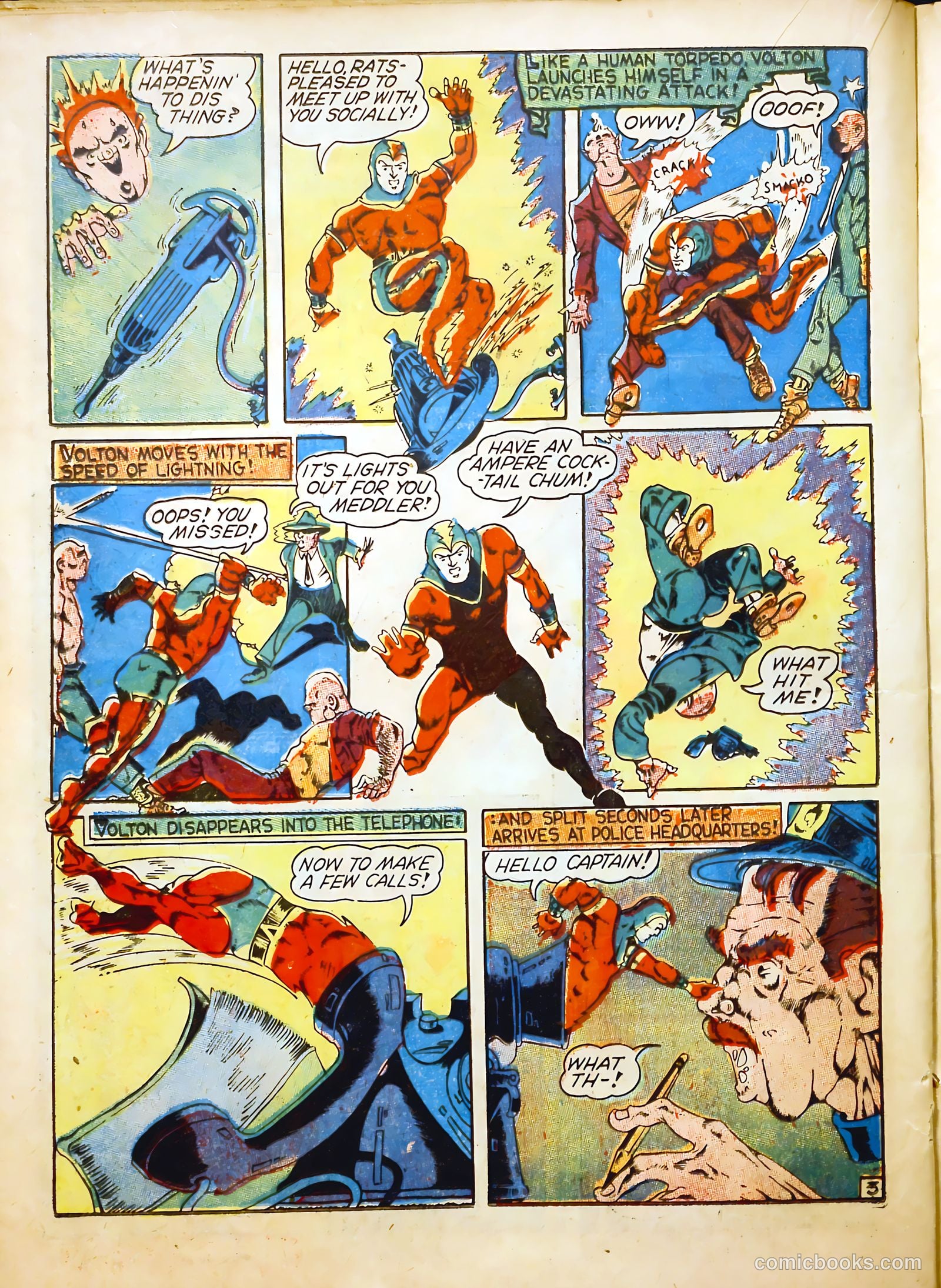 Frogman Comics #8 (1953) — page 36 of 68