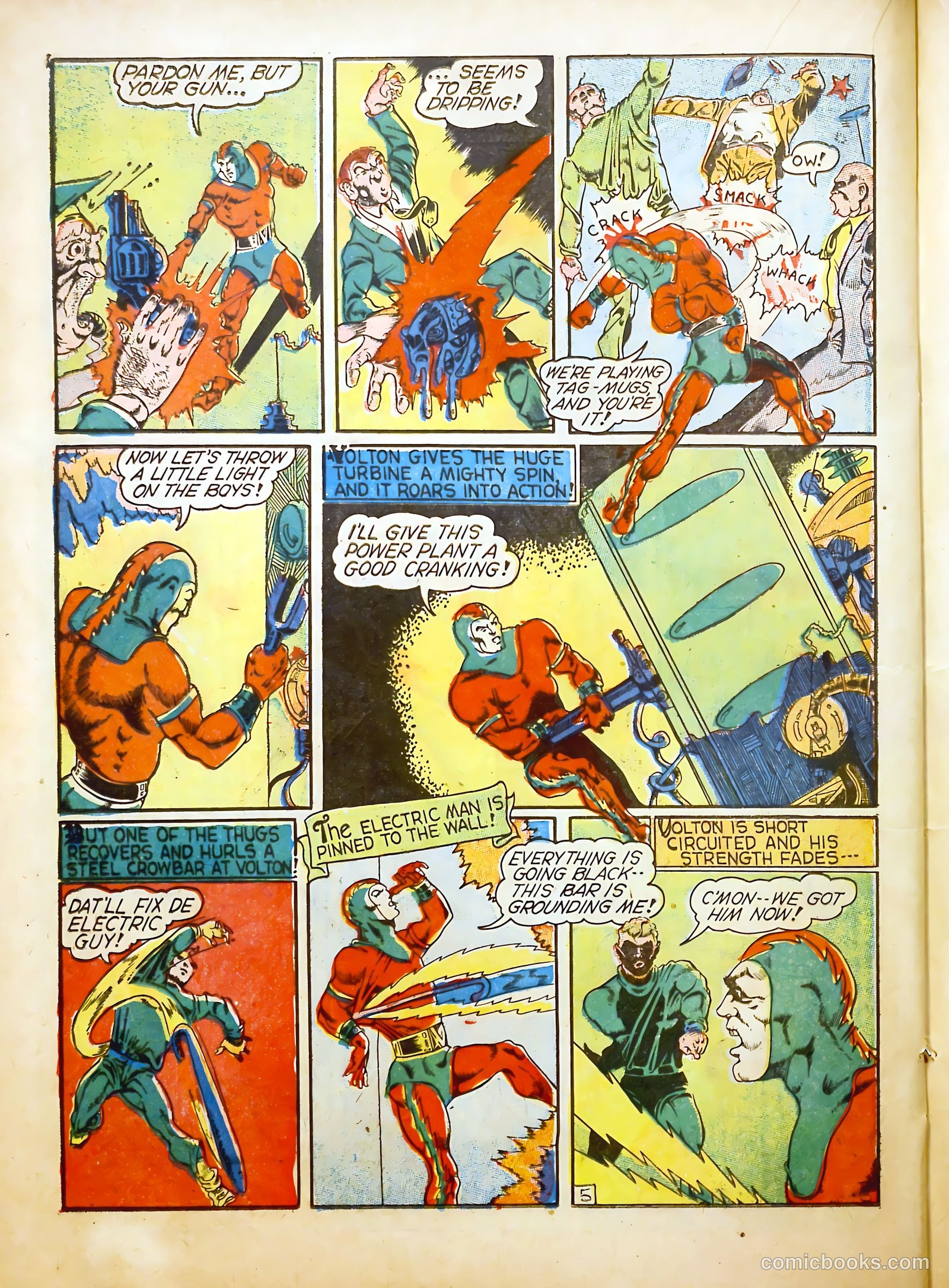 Frogman Comics #8 (1953) — page 38 of 68