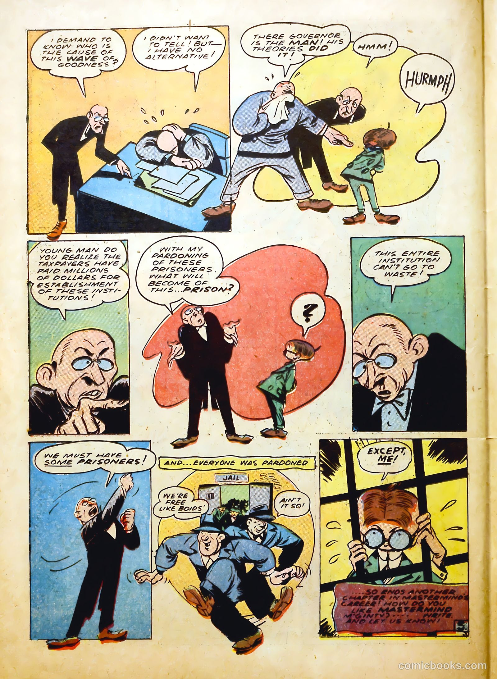 Frogman Comics #8 (1953) — page 50 of 68