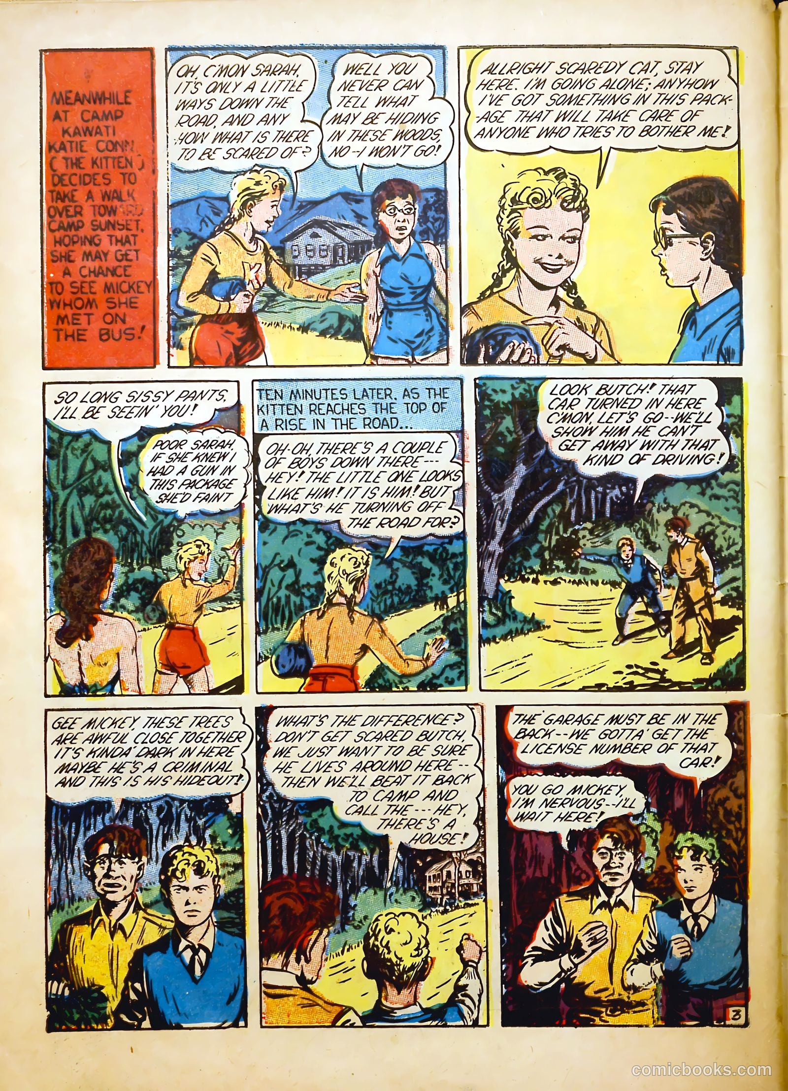 Frogman Comics #8 (1953) — page 54 of 68
