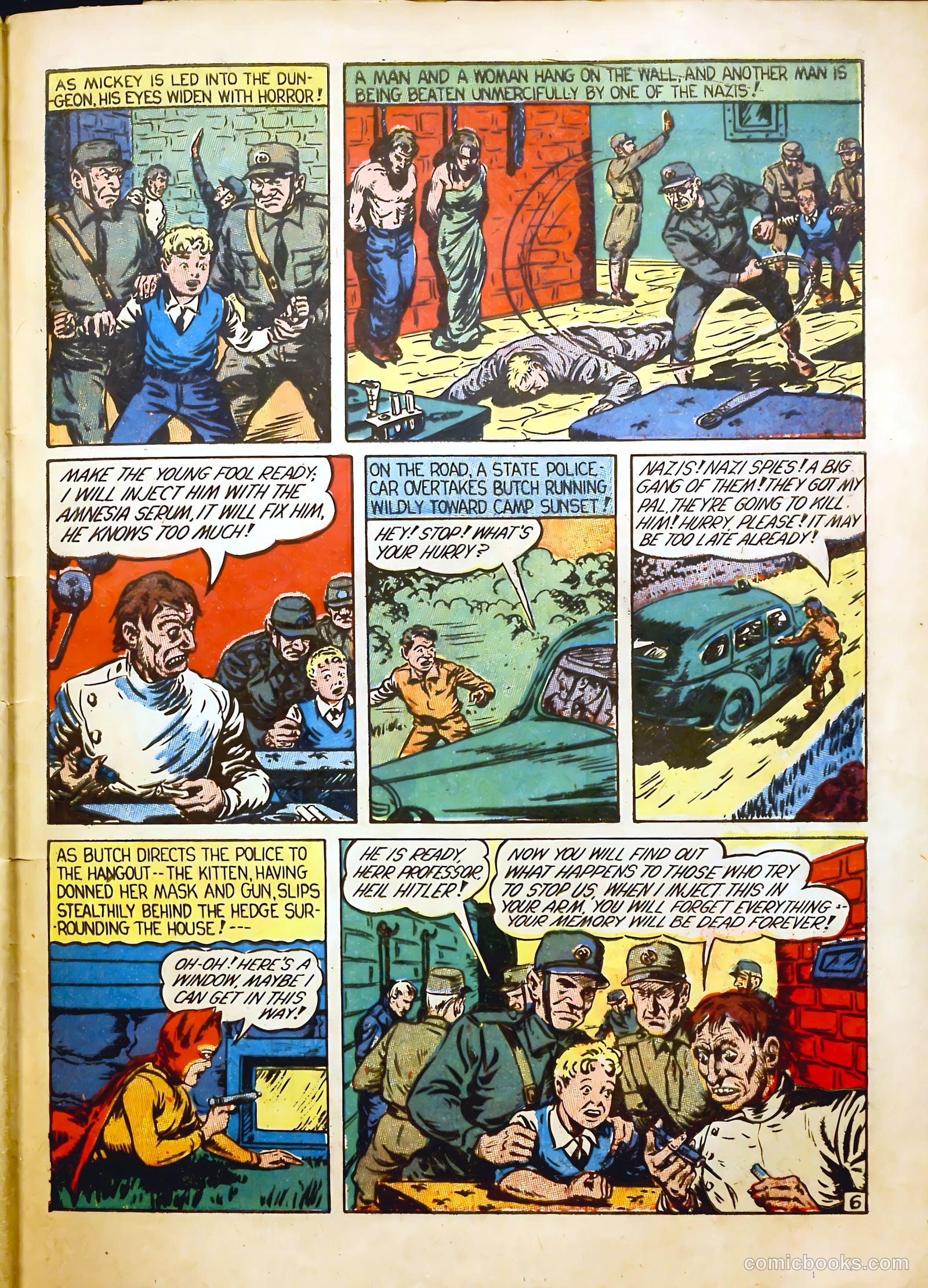 Frogman Comics #8 (1953) — page 57 of 68
