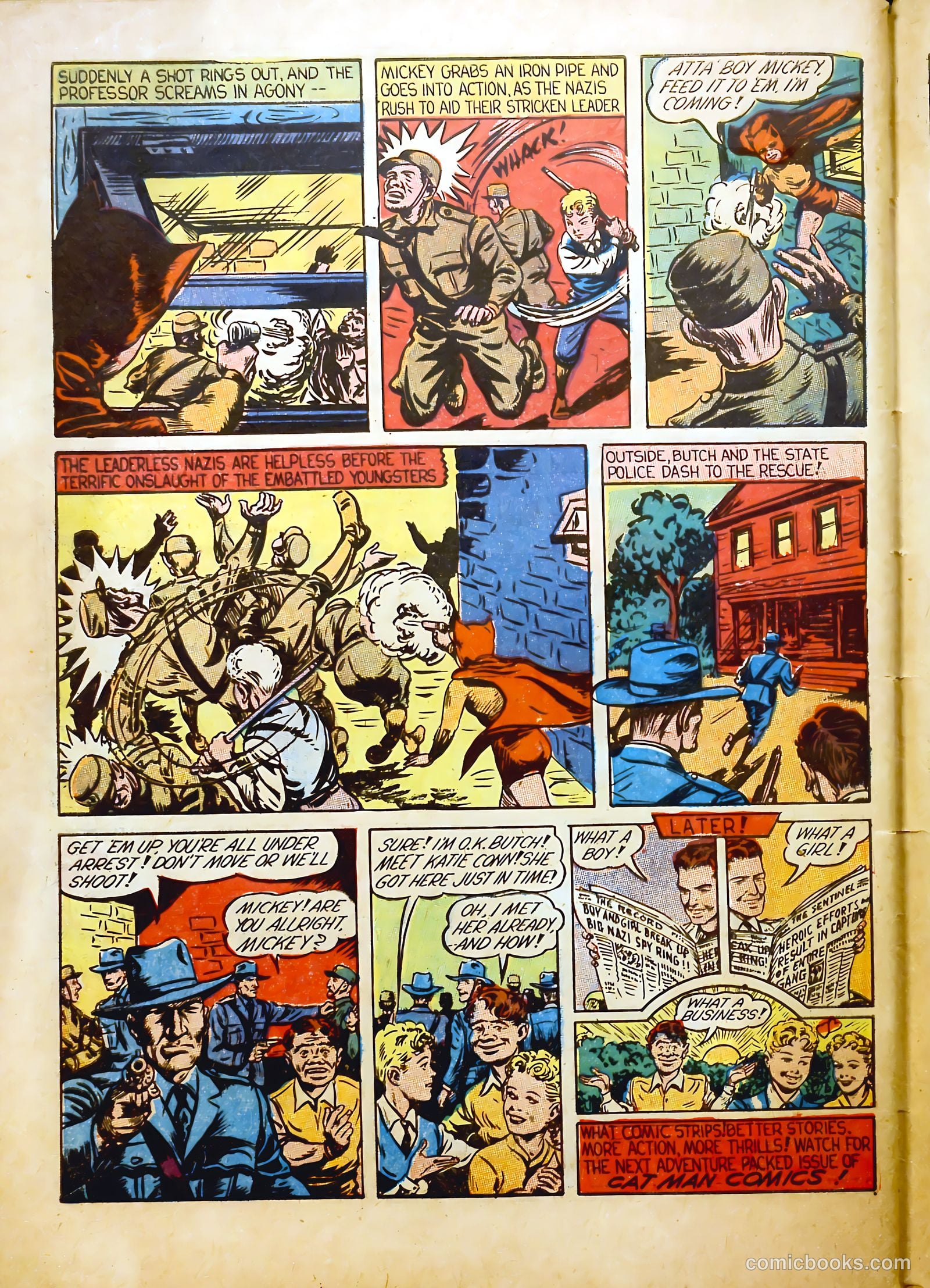Frogman Comics #8 (1953) — page 58 of 68